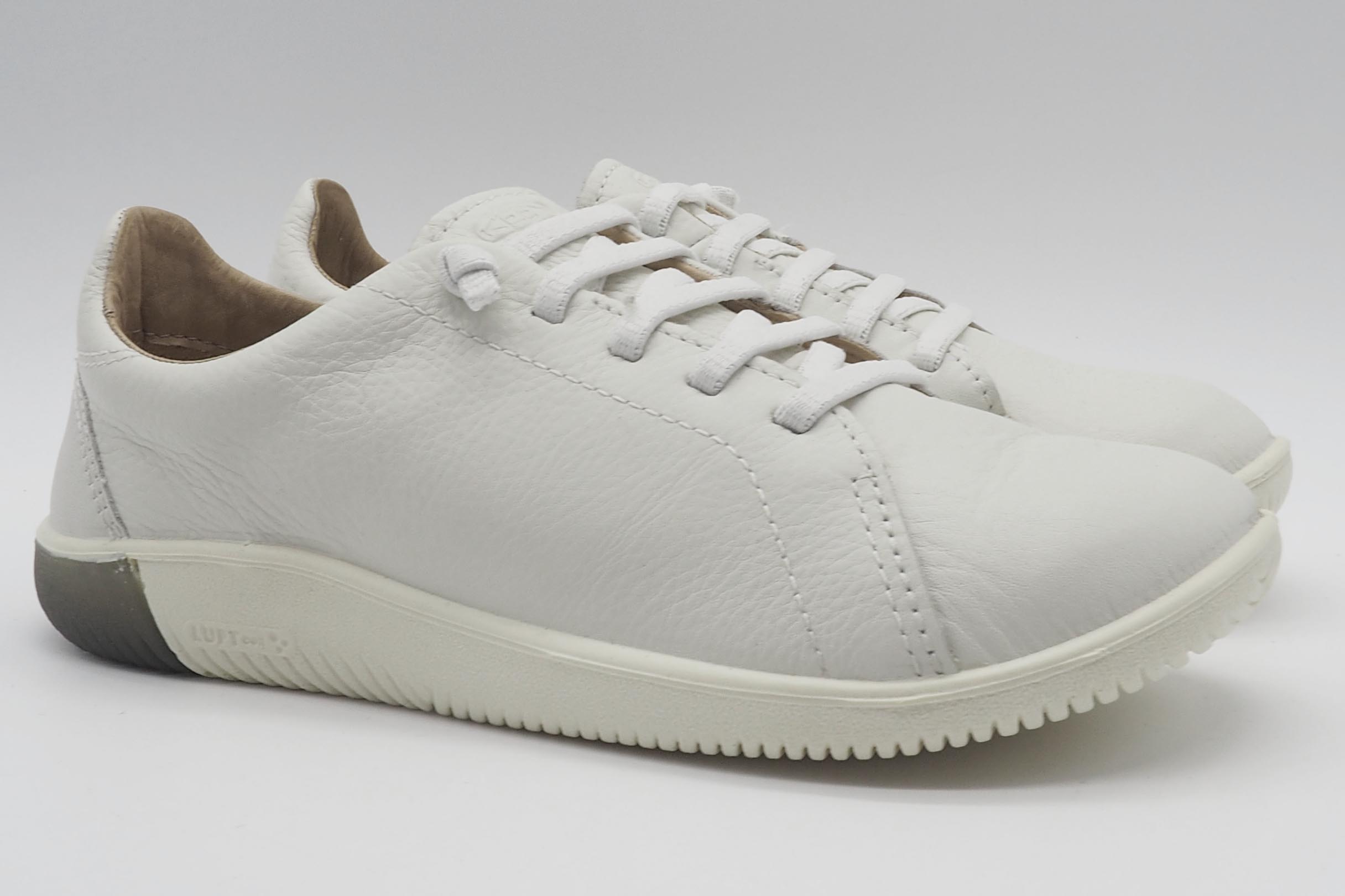 Barfussslipper in Leder mit verstellbaren Bandagen - Offwhite Damen Sneaker Keen