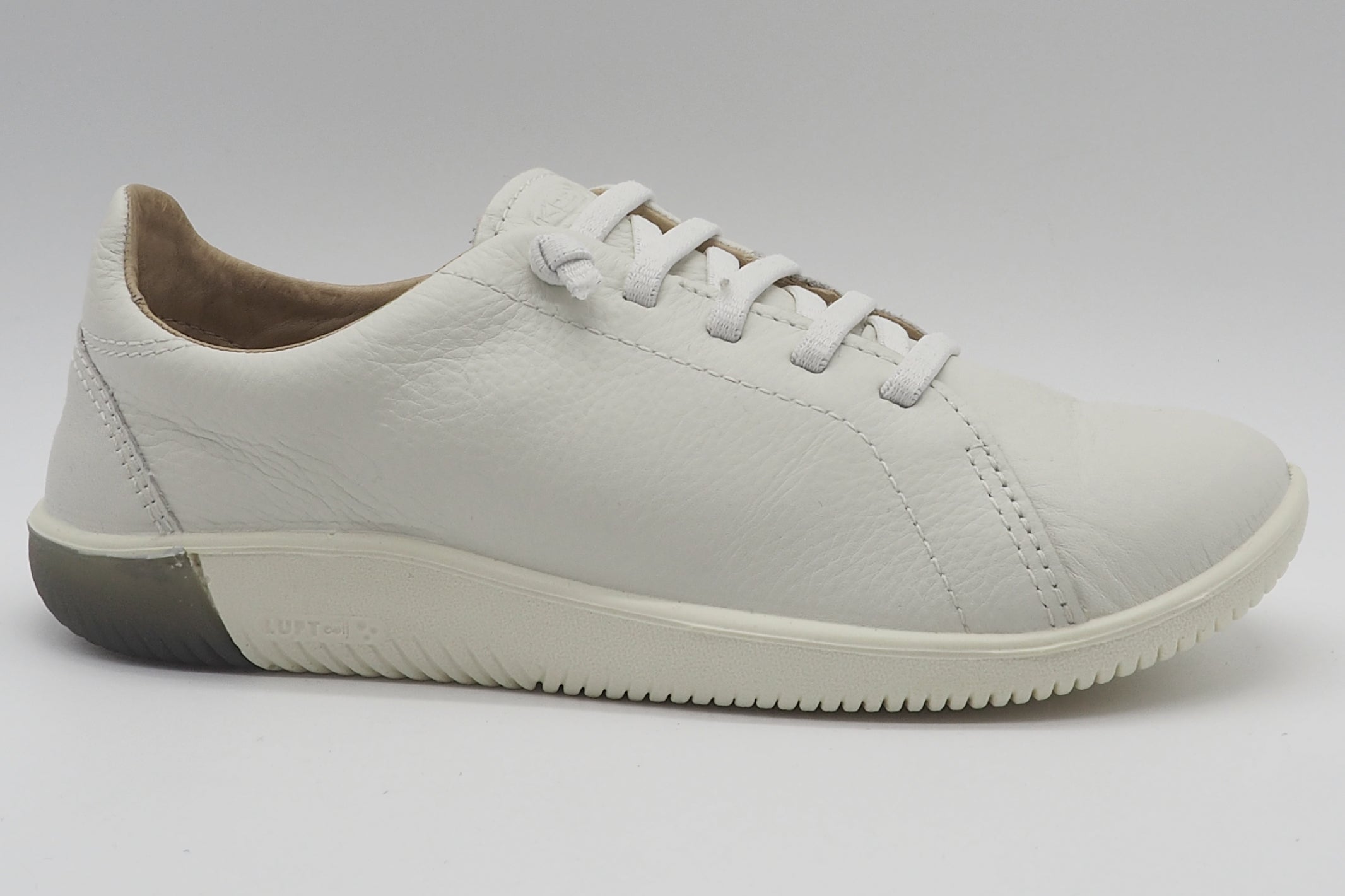Barfussslipper in Leder mit verstellbaren Bandagen - Offwhite Damen Sneaker Keen