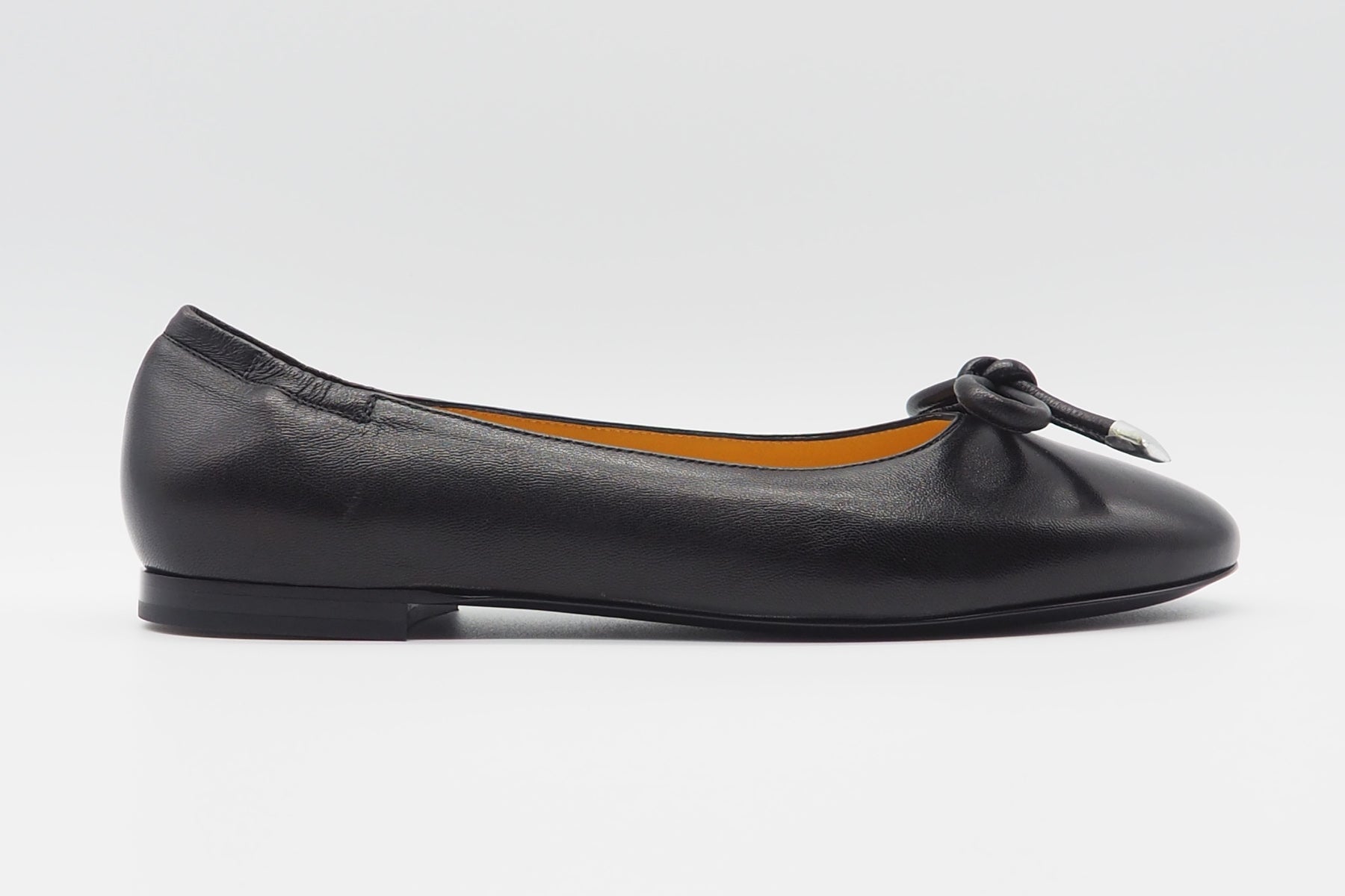 Damen Ballerina aus Leder in Schwarz - Absatz 1cm Damen Ballerina Truman´s