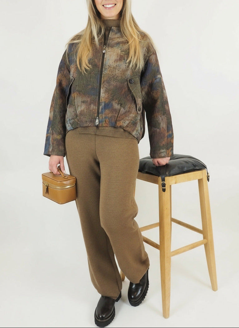 Damen Blasonjacke im Camuflagemuster Damen Ready to wear Fashion Hannes Roether