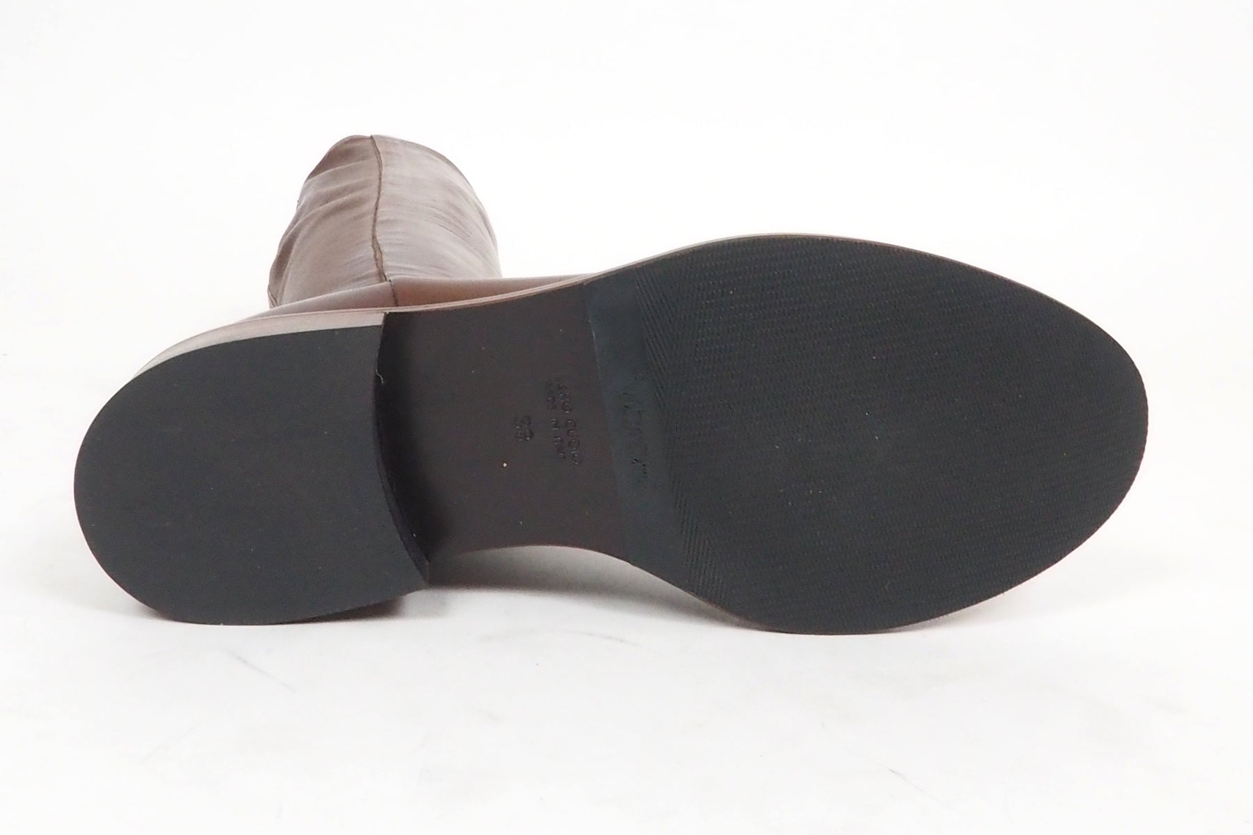 Damen Langschaftstiefel aus Leder in Braun - Absatz 3cm - mit Stretchschaft Damen Stiefel Lorenzo Masiero