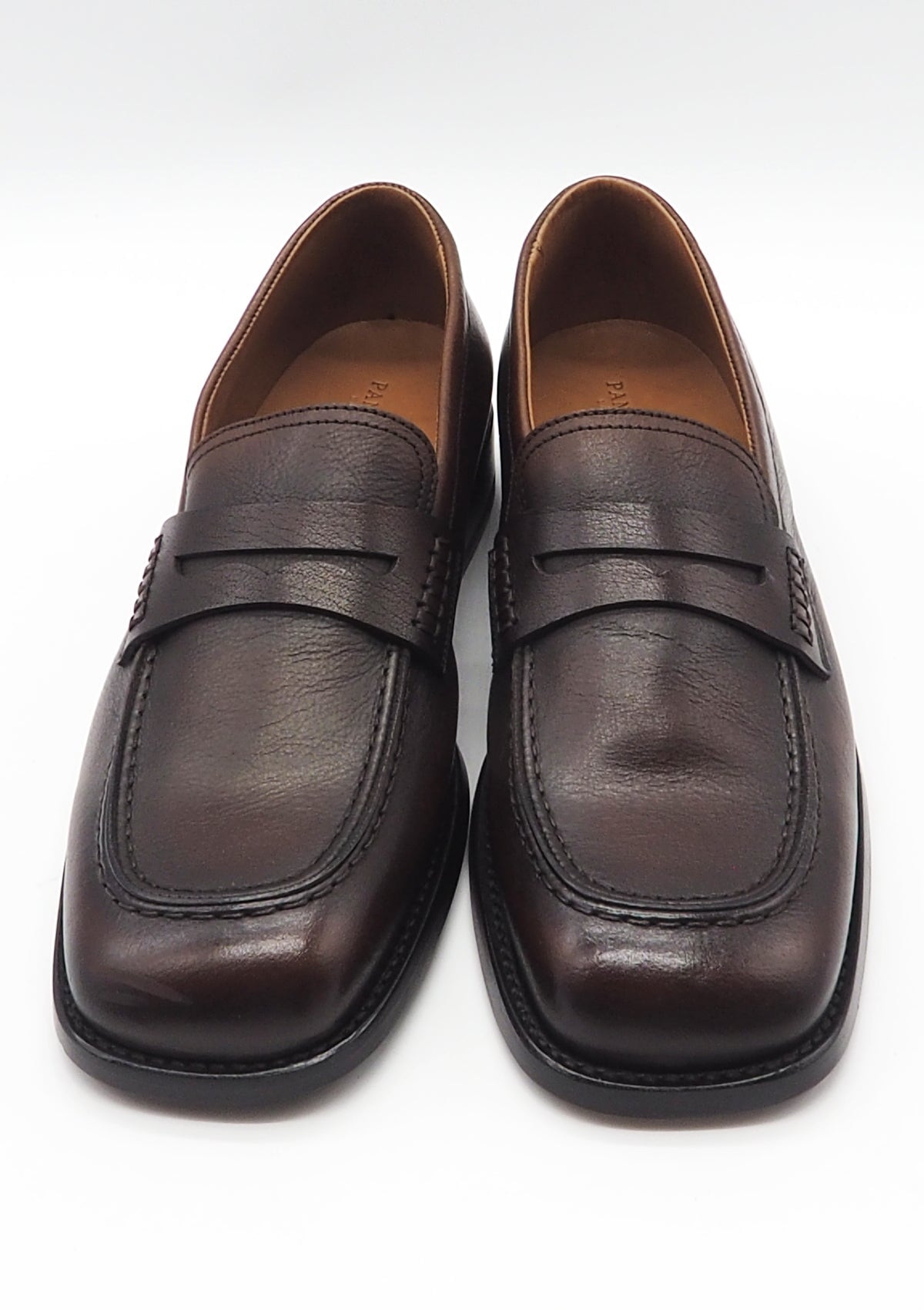 Damen Loafer aus Glattleder in Braun - Handverarbeitet Damen Loafers & Schnürer Pantanetti