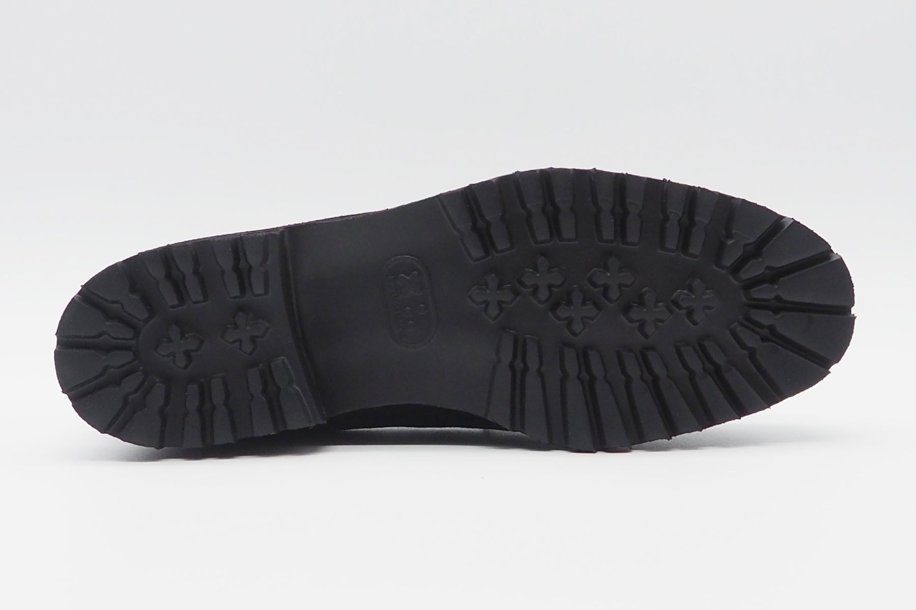 Damen Loafer aus Veloursleder in Schwarz - Lammfellfutter Damen Loafers & Schnürer Brunate