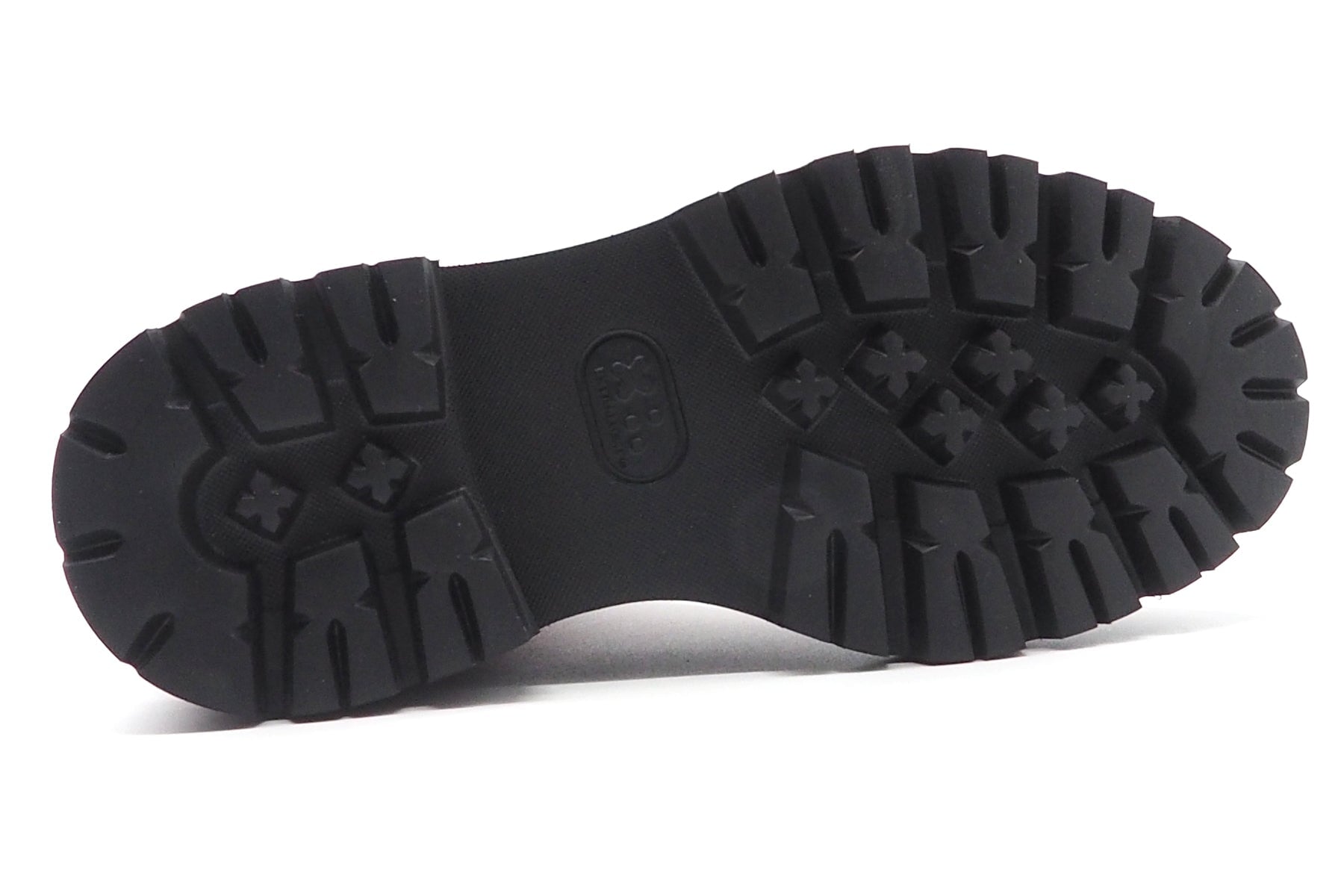 Damen Long-Chelsea-Boot in Veloursleder - Kaminrot mit Profilsohle Damen Boots & Booties Kennel & Schmenger