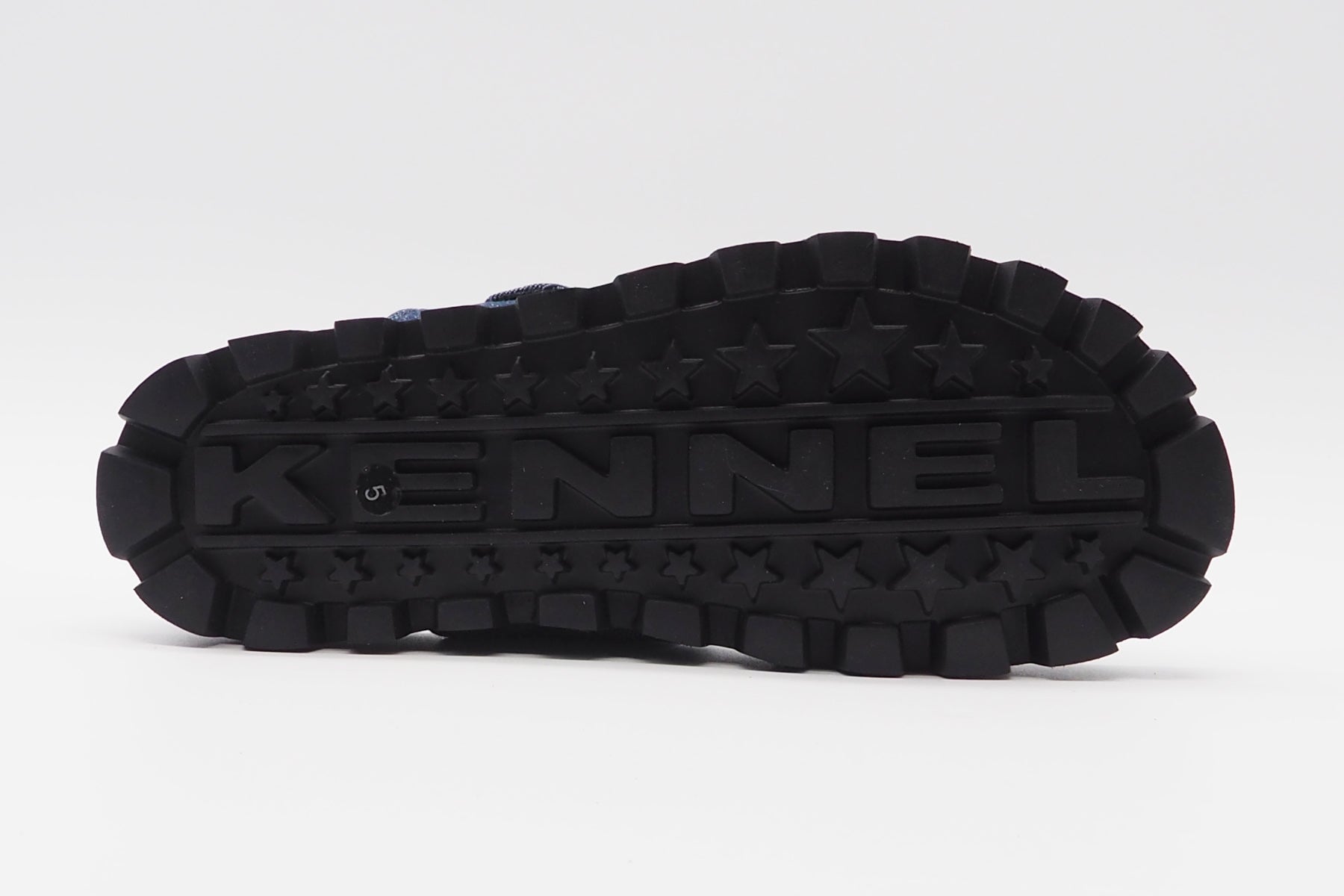 Damen Mules aus Denim in Jeansblau - Net - Plateau 2cm Damen Mules & Sabots Kennel & Schmenger