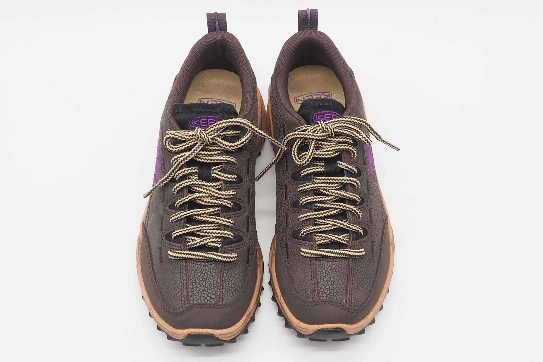 Damen Outdoor Sneaker aus Leder in Braun & Rosé - Jasper Zionic Damen Sneaker Keen
