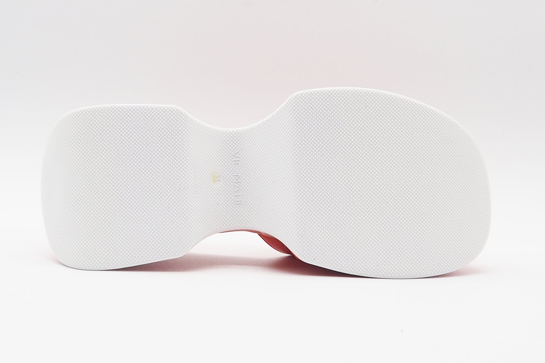 Damen Pantoffel aus Leder in Rot - Absatz 2cm Damen Mules & Sabots Vic Matié