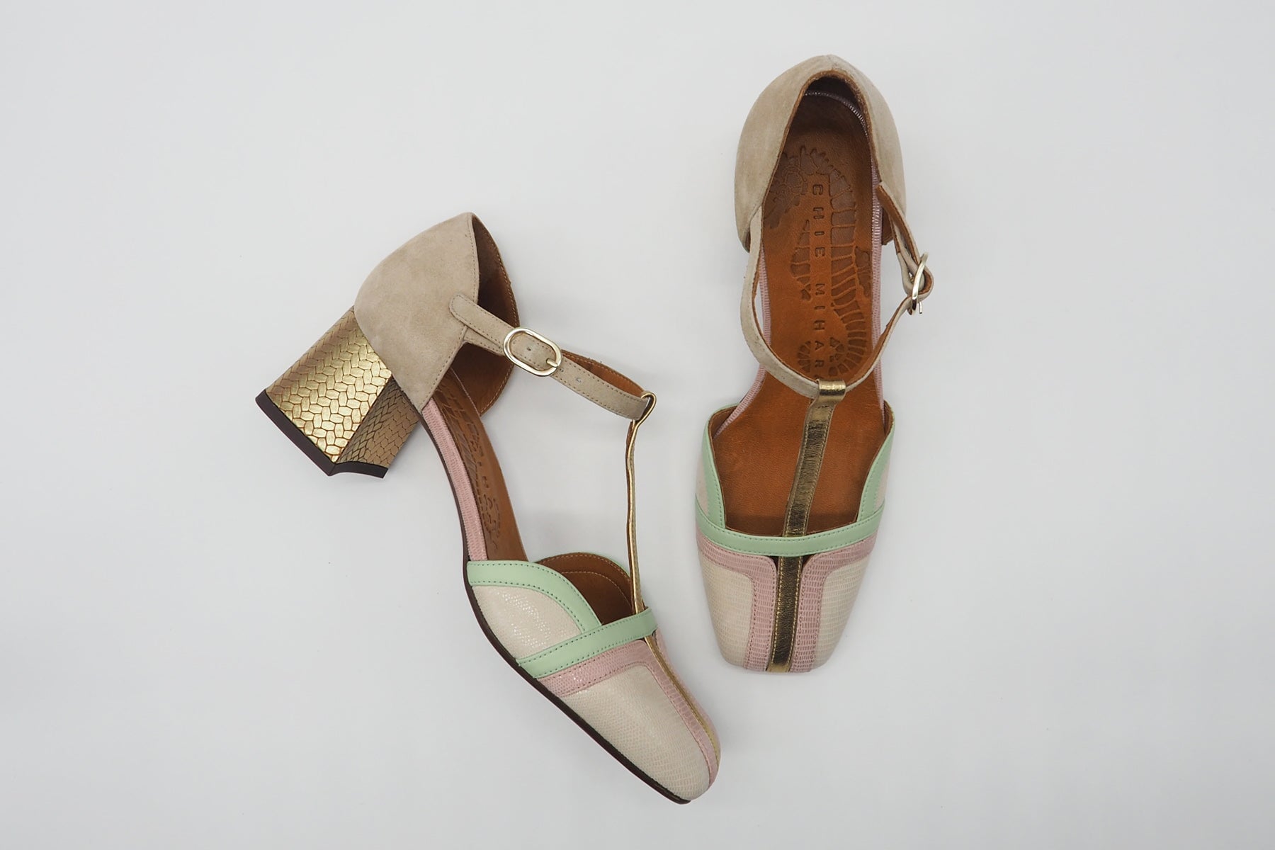 Damen Pumps aus Leder in Multicolor - Volai - Absatz 5cm Damen Pumps & Slings Chie Mihara