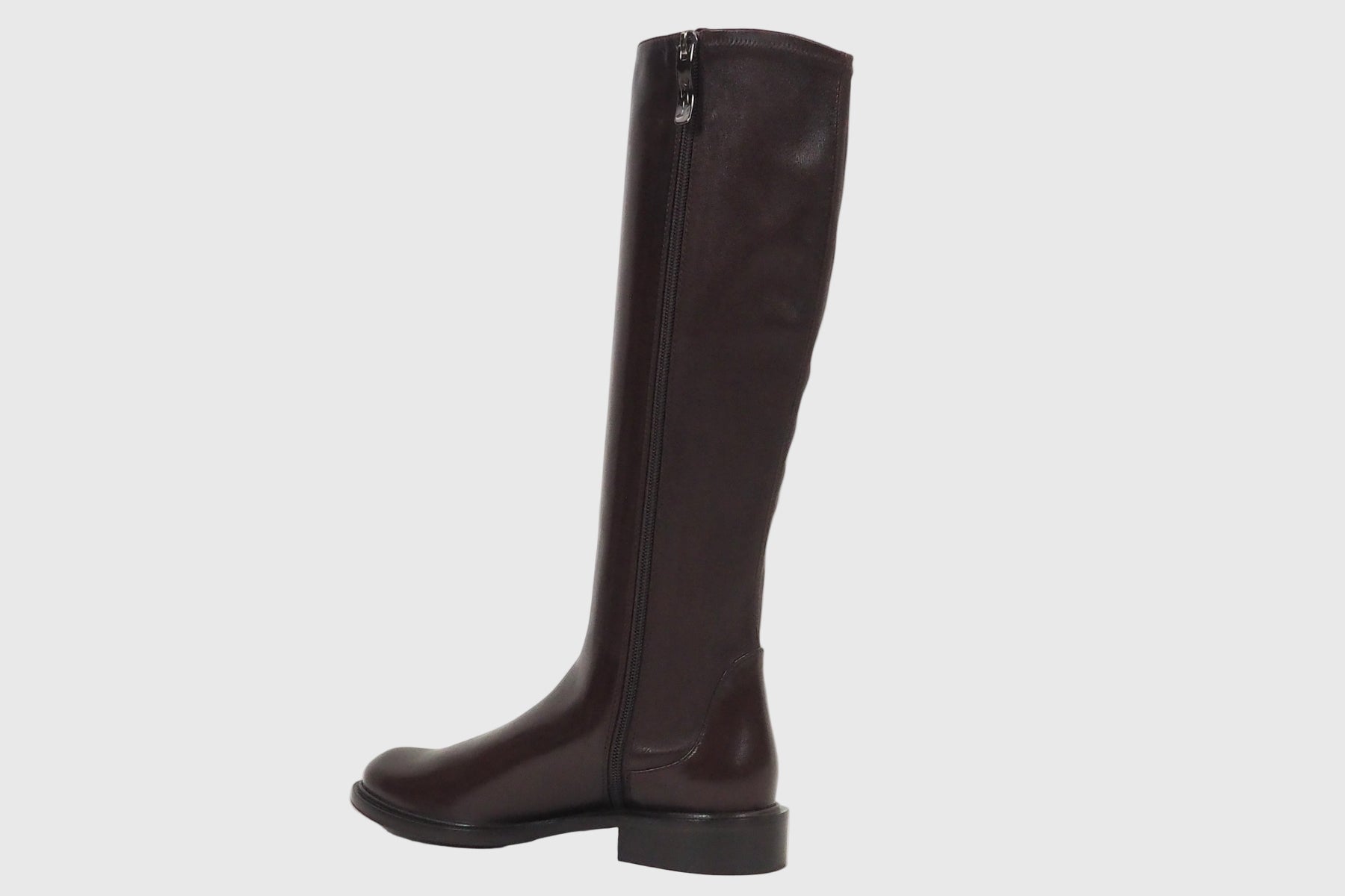 Damen Reitstiefel aus Nappaleder in Braun - Absatz 3cm Damen Stiefel Lorenzo Masiero