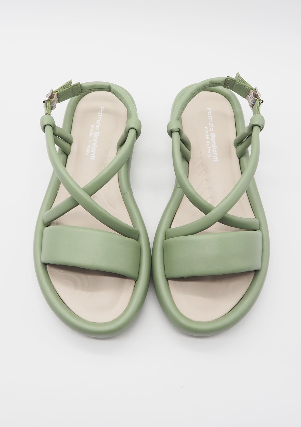 Damen Sandale aus Leder in Mint - Bil Dreamer Damen Sandalen Patrizia Bonfanti