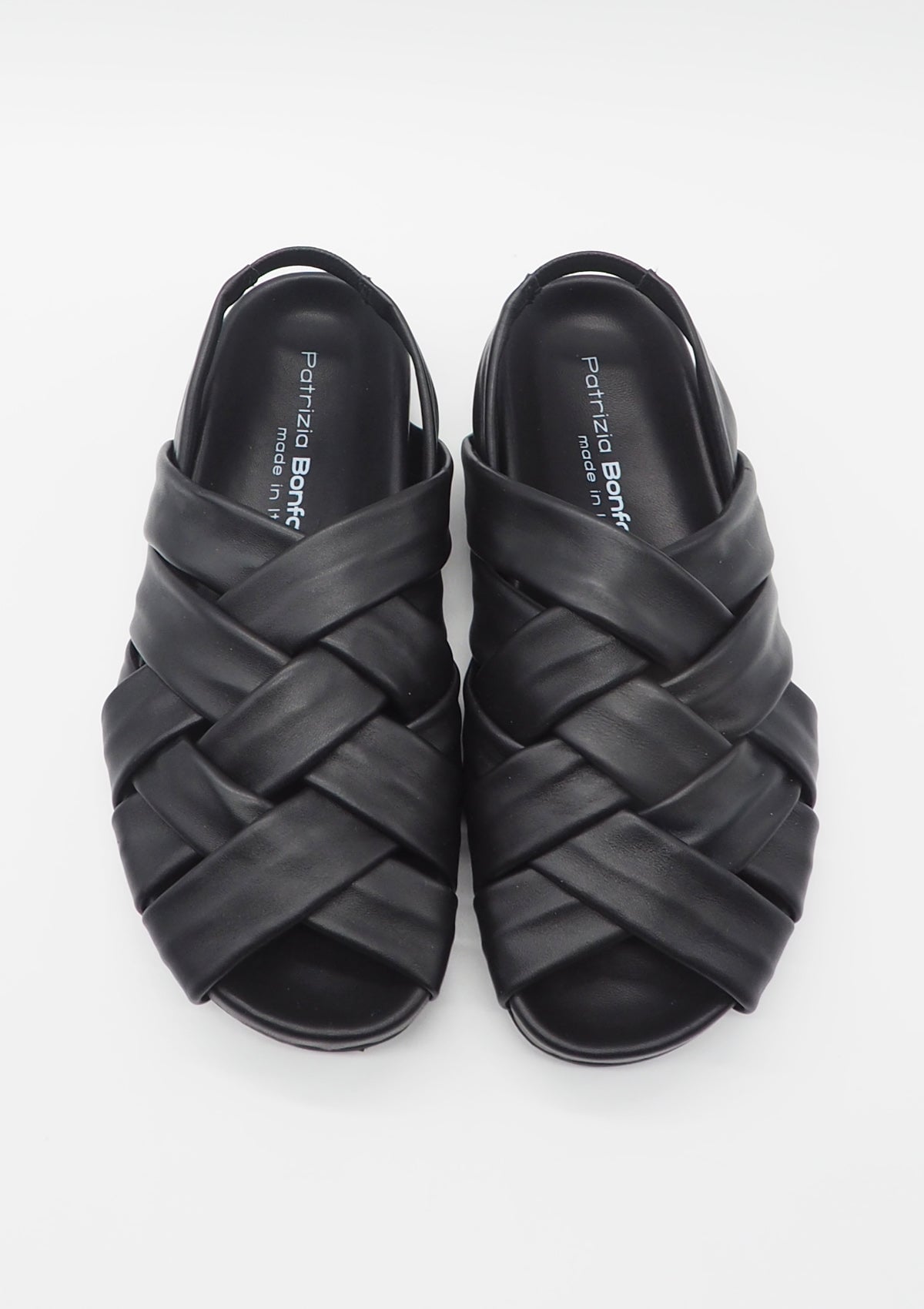 Damen Sandale aus Leder in Schwarz - Amelie Damen Sandalen Patrizia Bonfanti