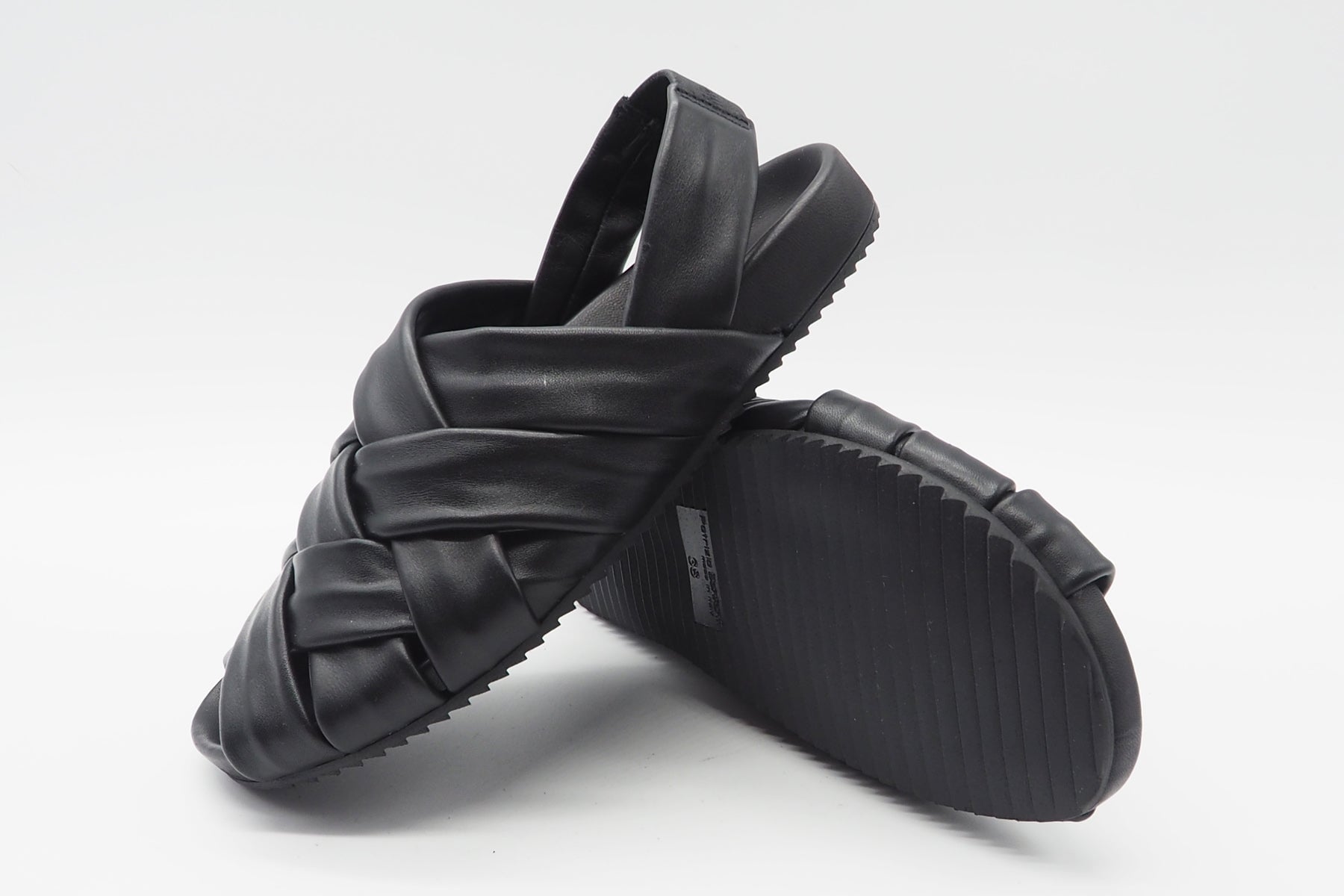 Damen Sandale aus Leder in Schwarz - Amelie Damen Sandalen Patrizia Bonfanti