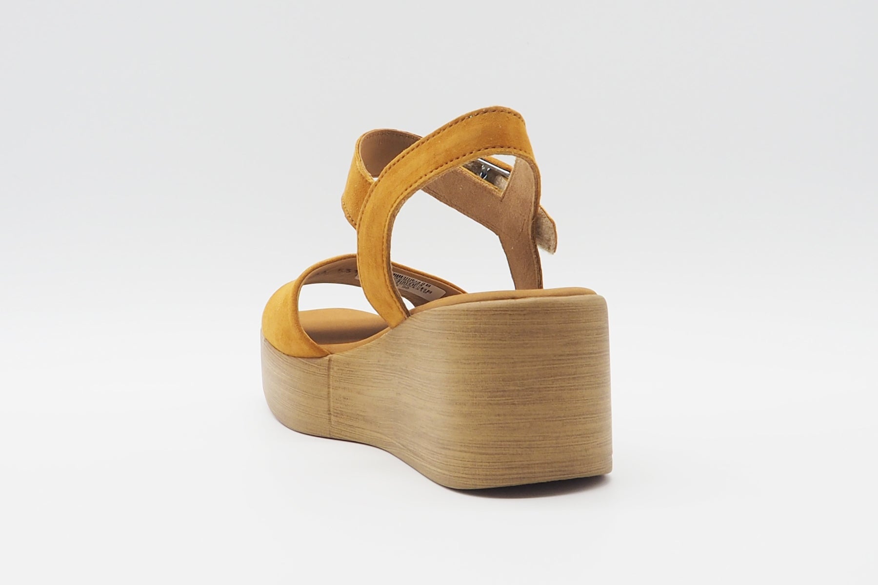 Damen Sandale aus Veloursleder in Cognac - Absatz 6cm Damen Sandalen Gabor