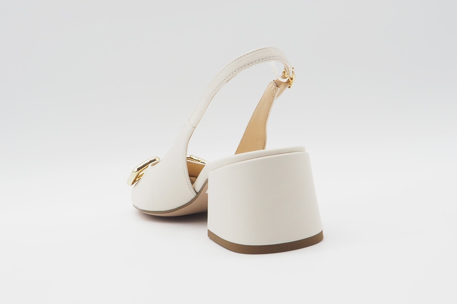 Damen Sling aus Glattleder in Creme - Mary Damen Pumps & Slings Högl