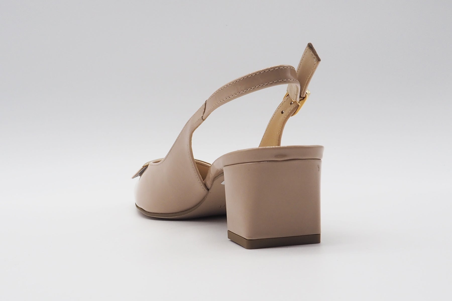 Damen Sling aus Lackleder in Nude - Selma - Absatz 4,5cm Damen Pumps & Slings Högl