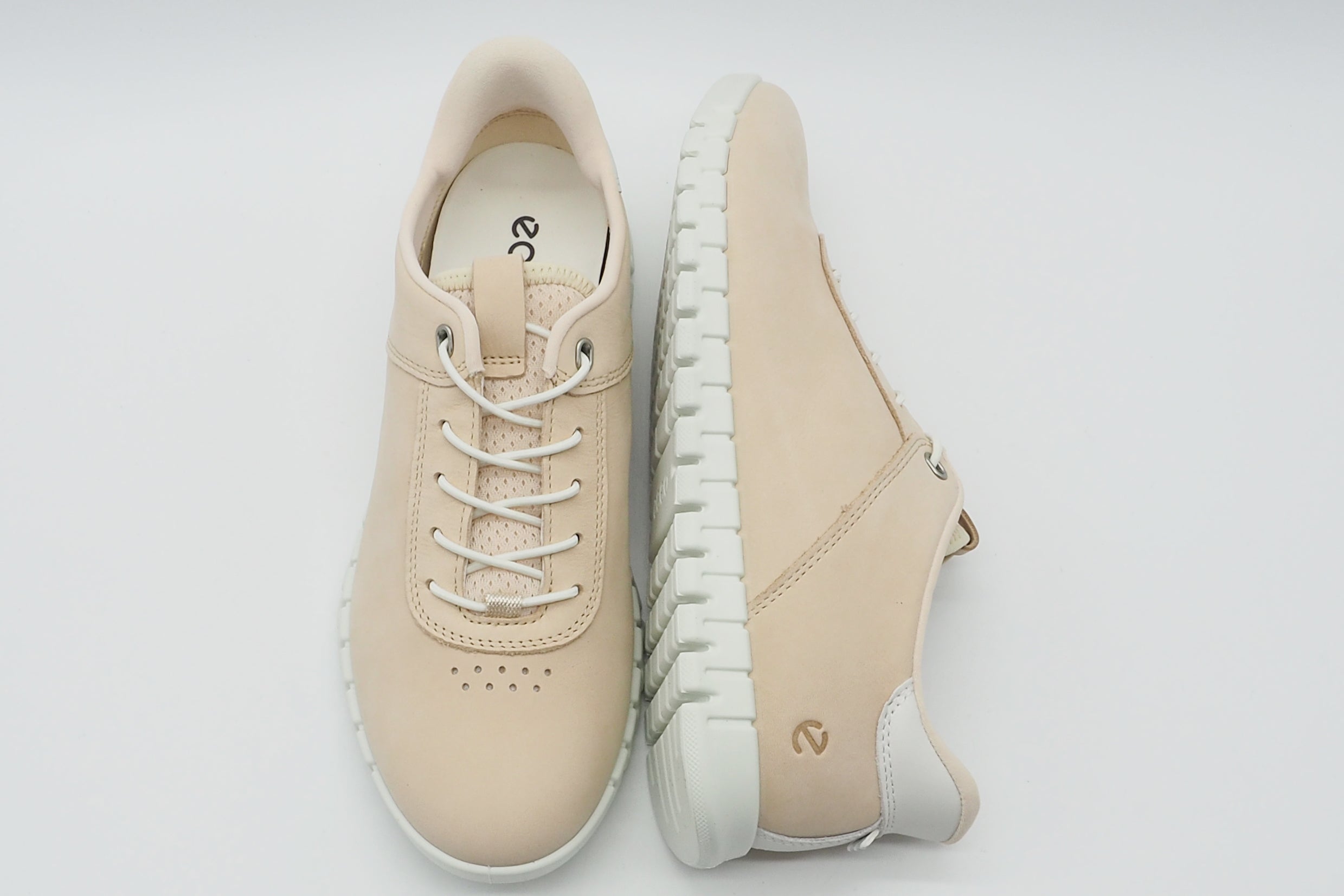 Damen Slip-in-Sneaker aus Nubuk in Pfirsich - Gruuv Lite Damen Sneaker Ecco