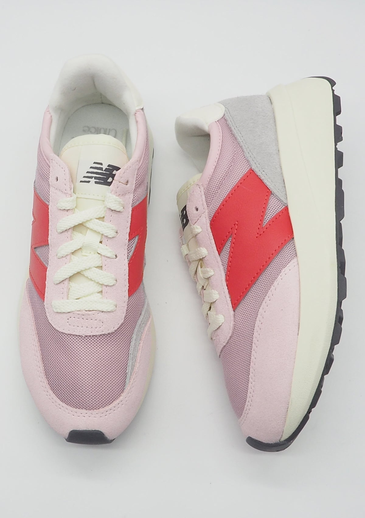 Damen Sneaker 370 aus Leder & Mesh in Rosa & Koralle Damen Sneaker New Balance