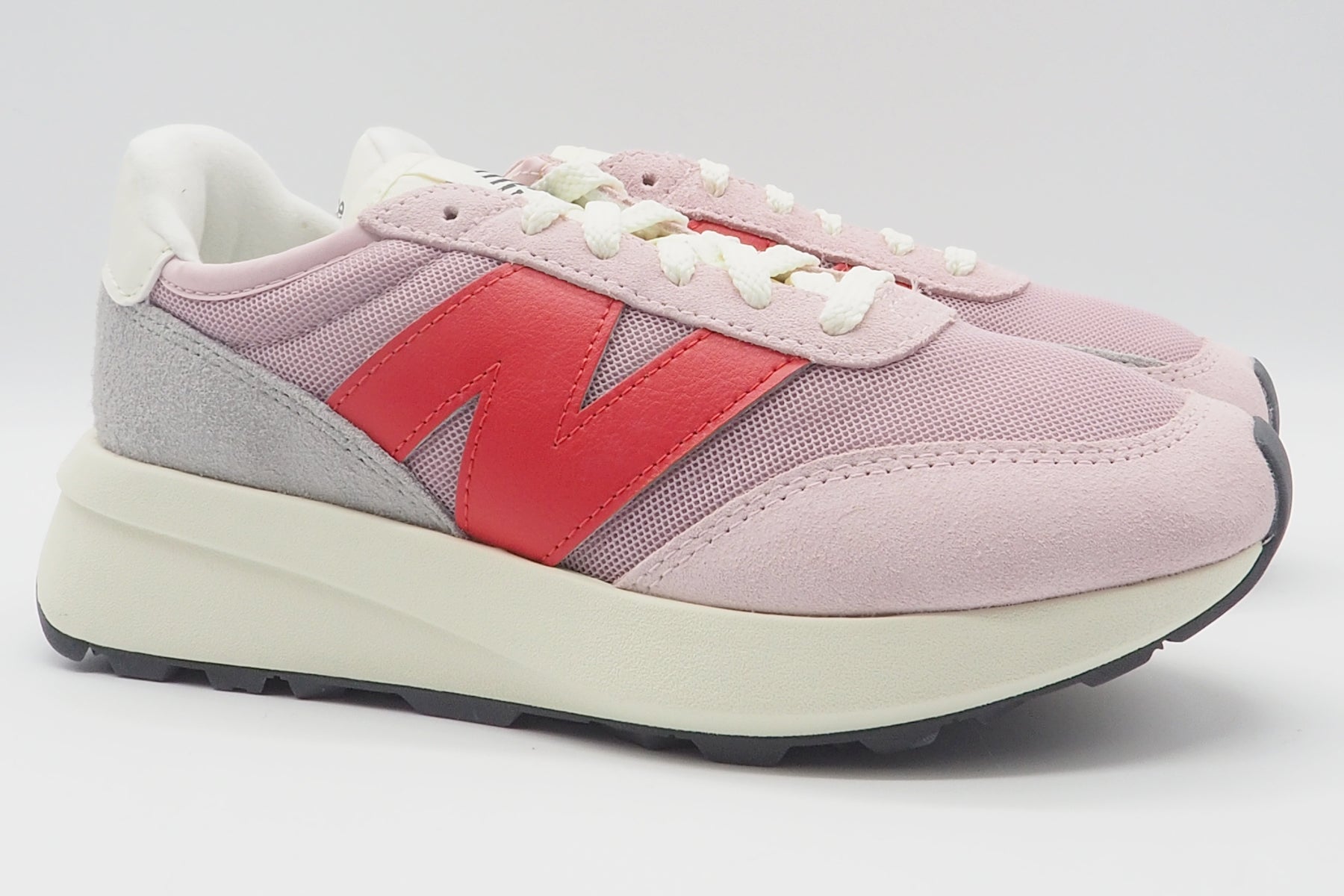 Damen Sneaker 370 aus Leder & Mesh in Rosa & Koralle Damen Sneaker New Balance