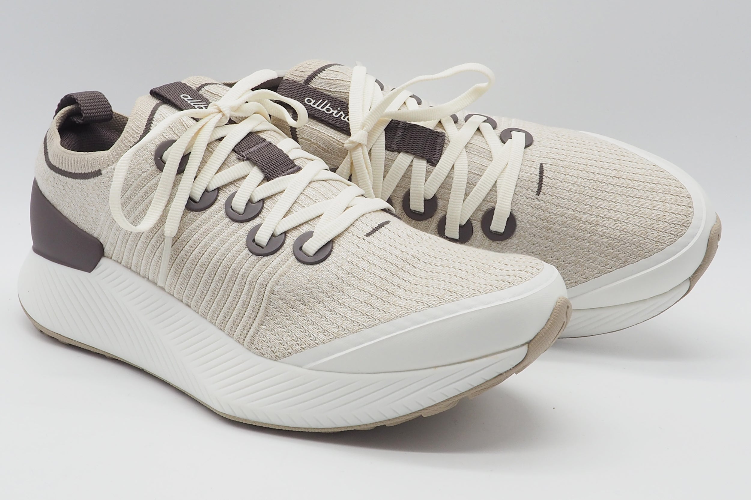 Damen Sneaker aus Baumfaser in Sand mit Weiß & Braun - Tree Glider Damen Sneaker Allbirds
