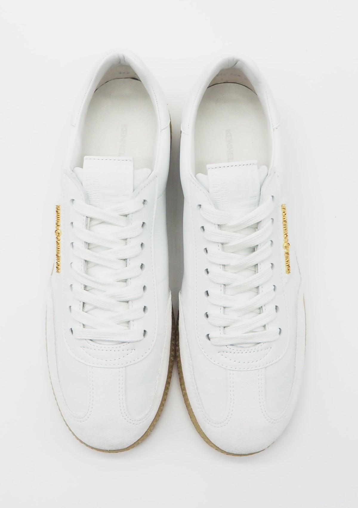 Damen Sneaker aus Glatt- & Veloursleder in Weiß - Crack Damen Sneaker Kennel & Schmenger