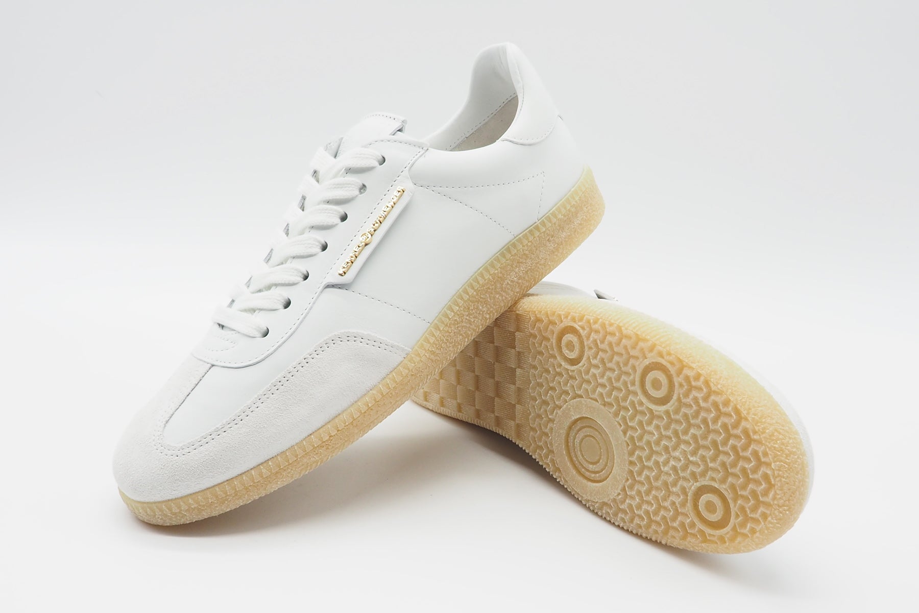 Damen Sneaker aus Glatt- & Veloursleder in Weiß - Crack Damen Sneaker Kennel & Schmenger