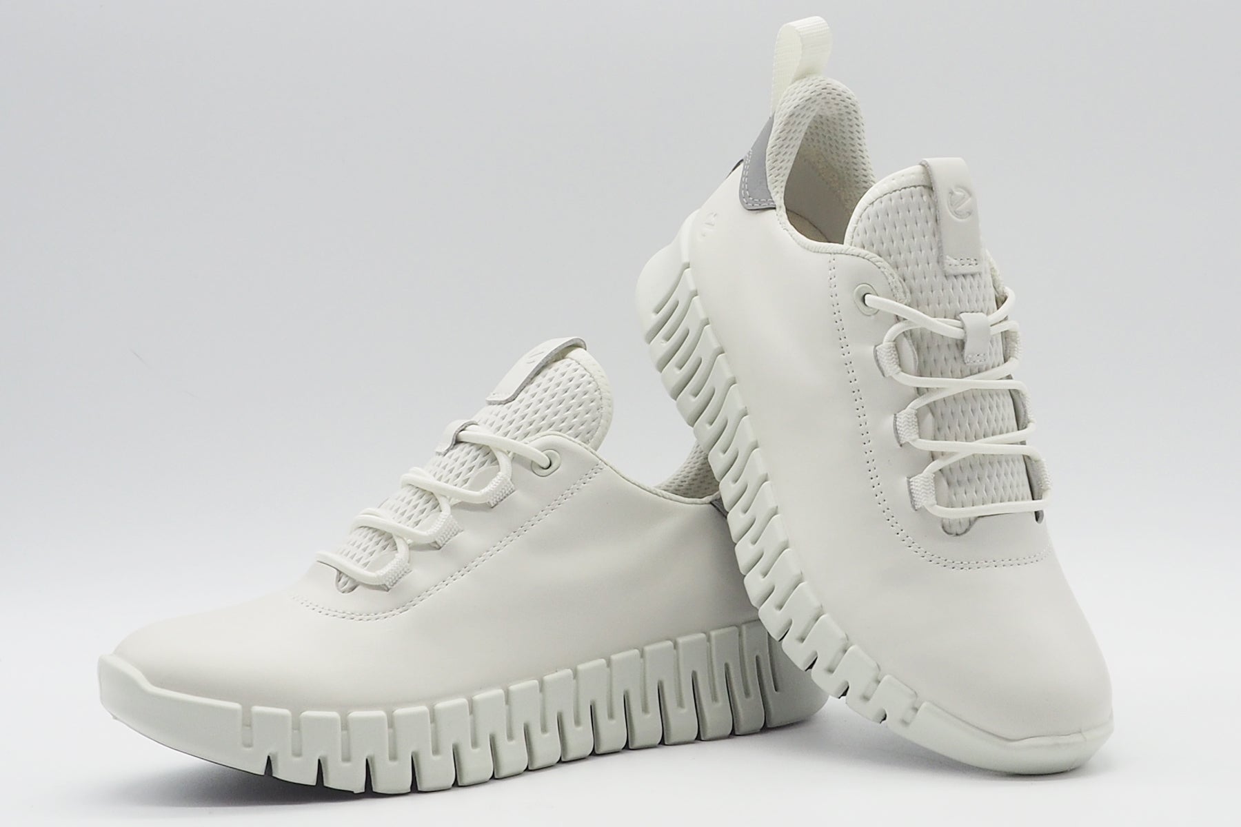 Damen Sneaker aus Leder in Offwhite - Gruuv Damen Sneaker Ecco