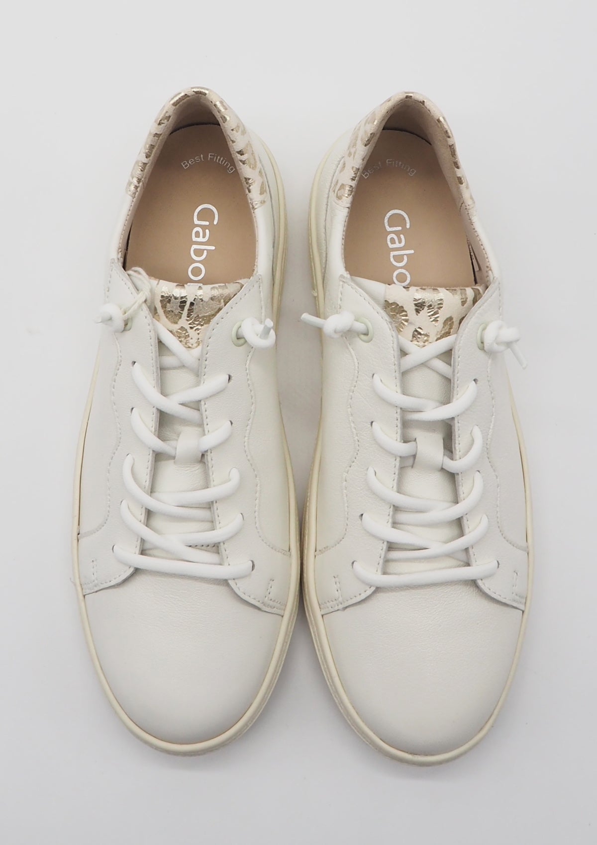 Damen Sneaker aus Leder in Weiß Damen Sneaker Gabor