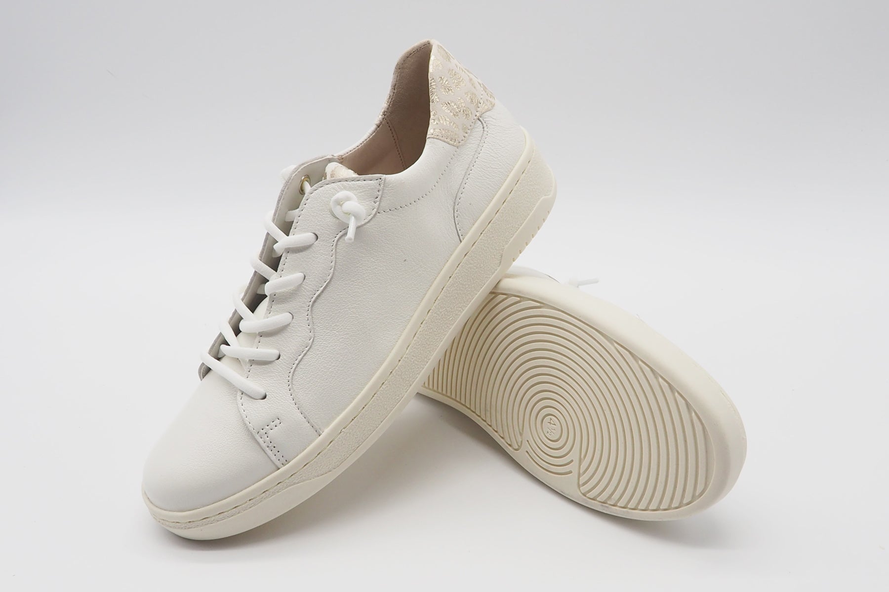 Damen Sneaker aus Leder in Weiß Damen Sneaker Gabor