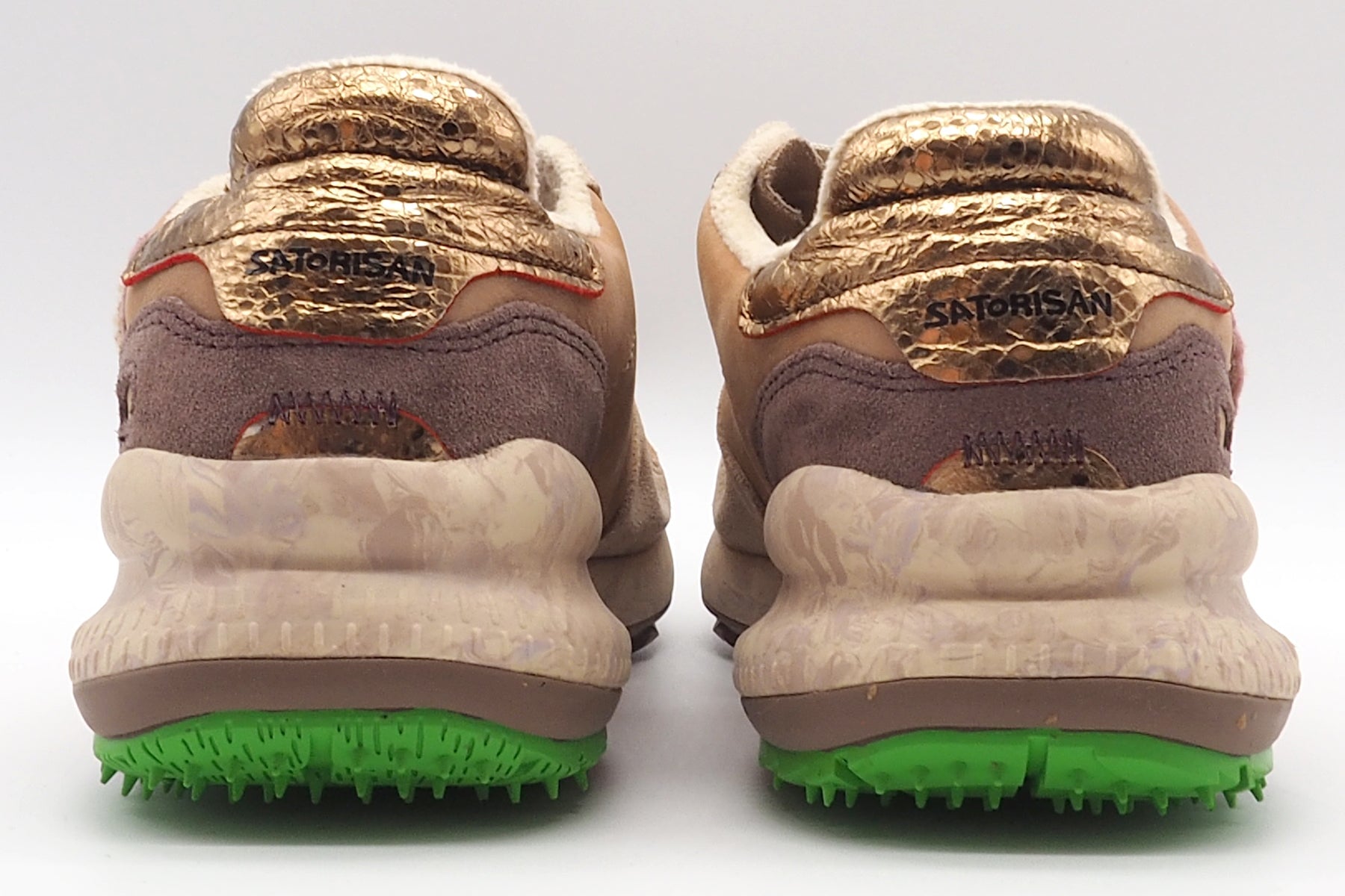 Damen Sneaker aus Leder & Velours in Rosétönen - Chacrona-Metta Damen Sneaker Satorisan