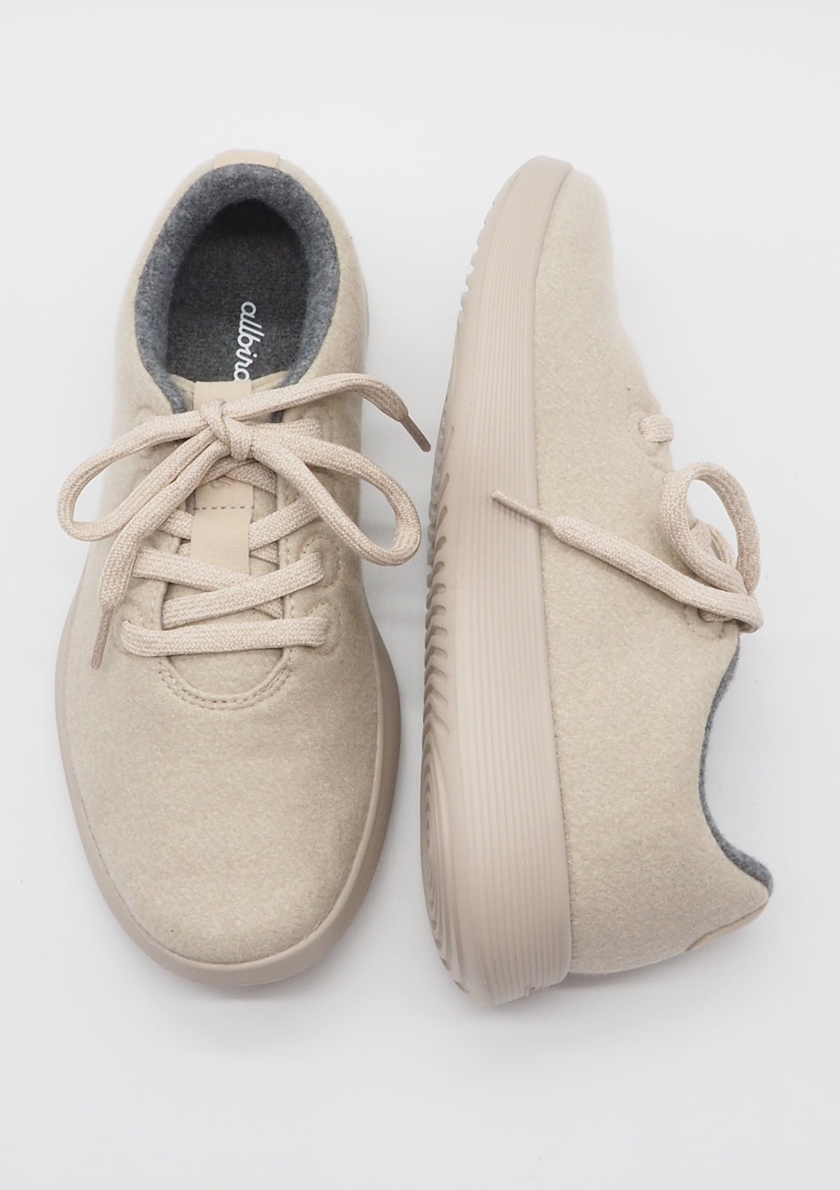 Damen Sneaker aus Merinowolle in Beige - Wool Runner Damen Sneaker Allbirds