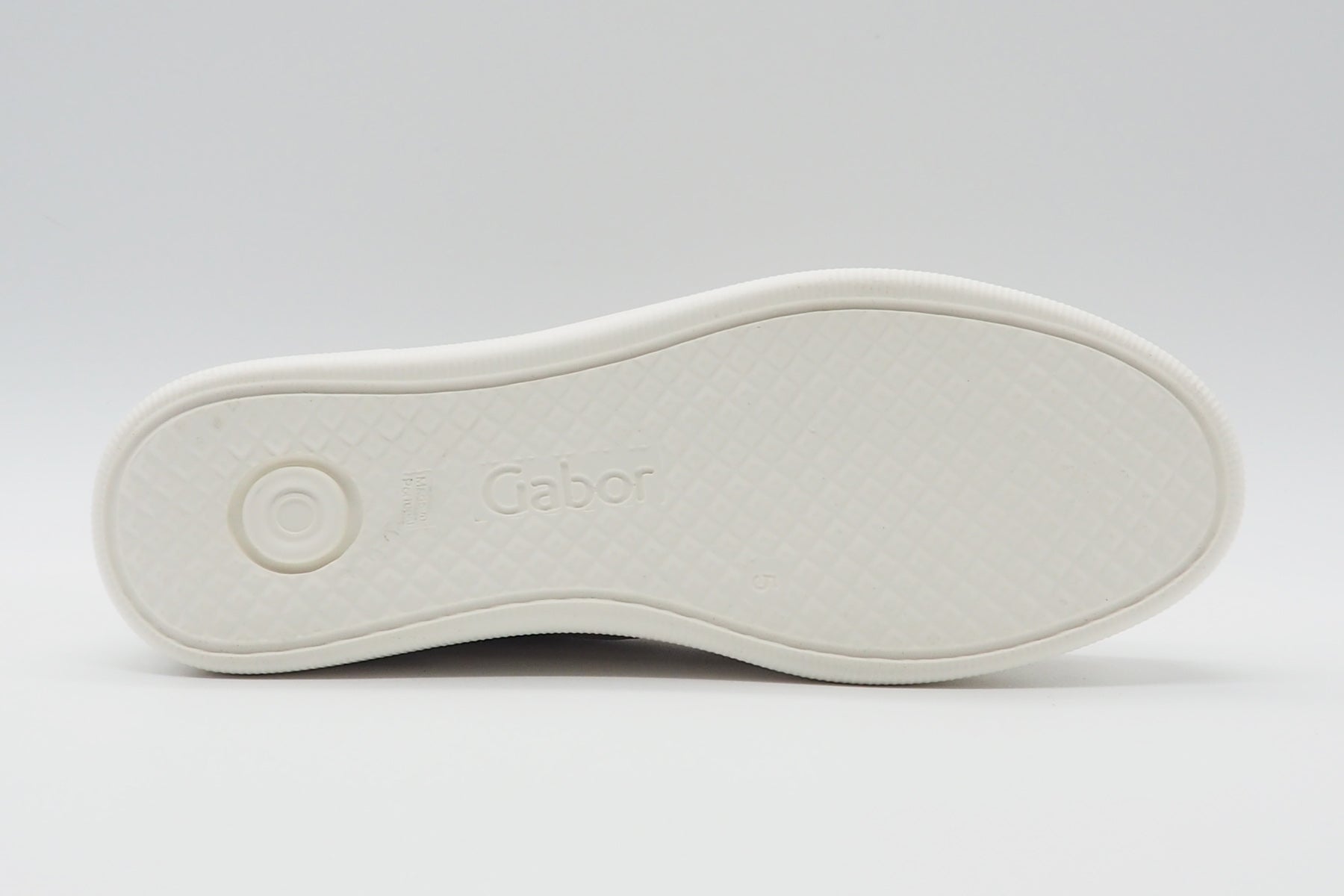 Damen Sneaker aus Metallicleder in Gold Damen Sneaker Gabor