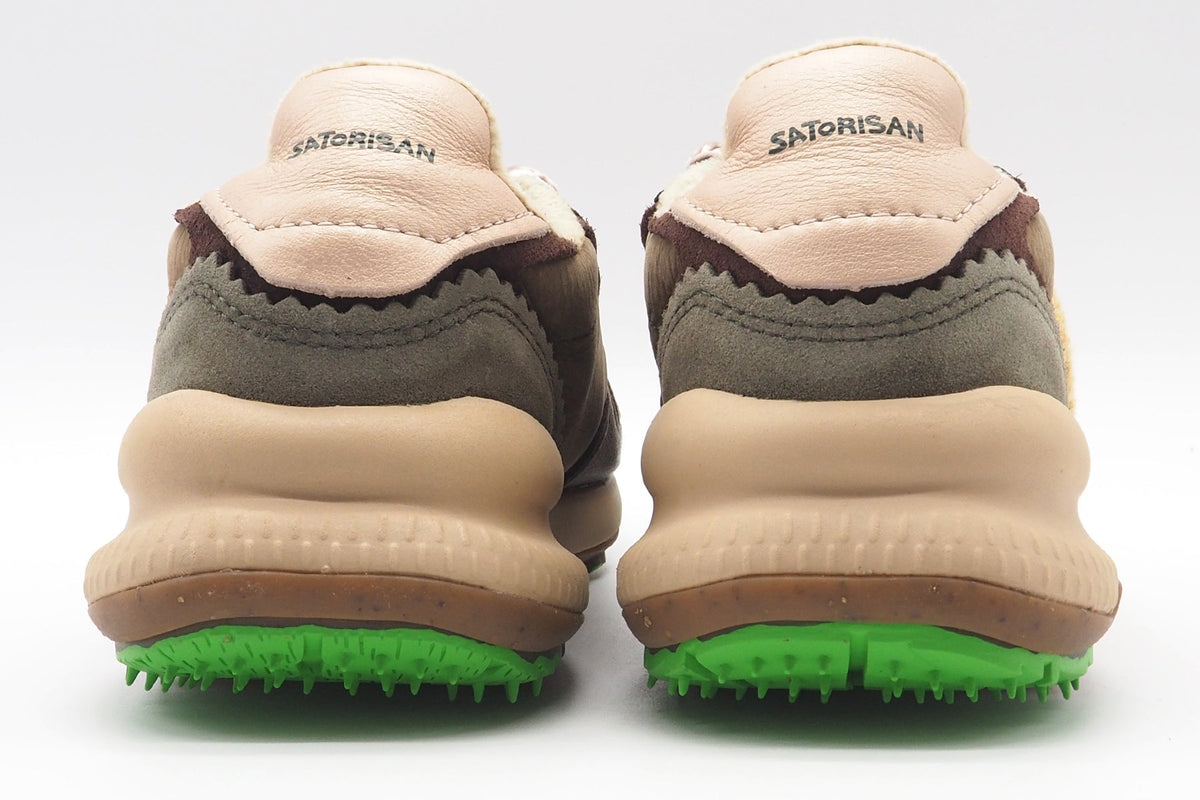 Damen Sneaker aus Nubukleder in Brauntönen & Bronze - Chacrona Damen Sneaker Satorisan