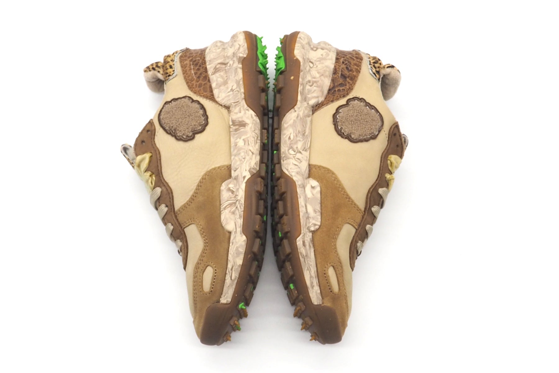 Damen Sneaker aus Nubukleder in Brauntönen - Chacrona Damen Sneaker Satorisan