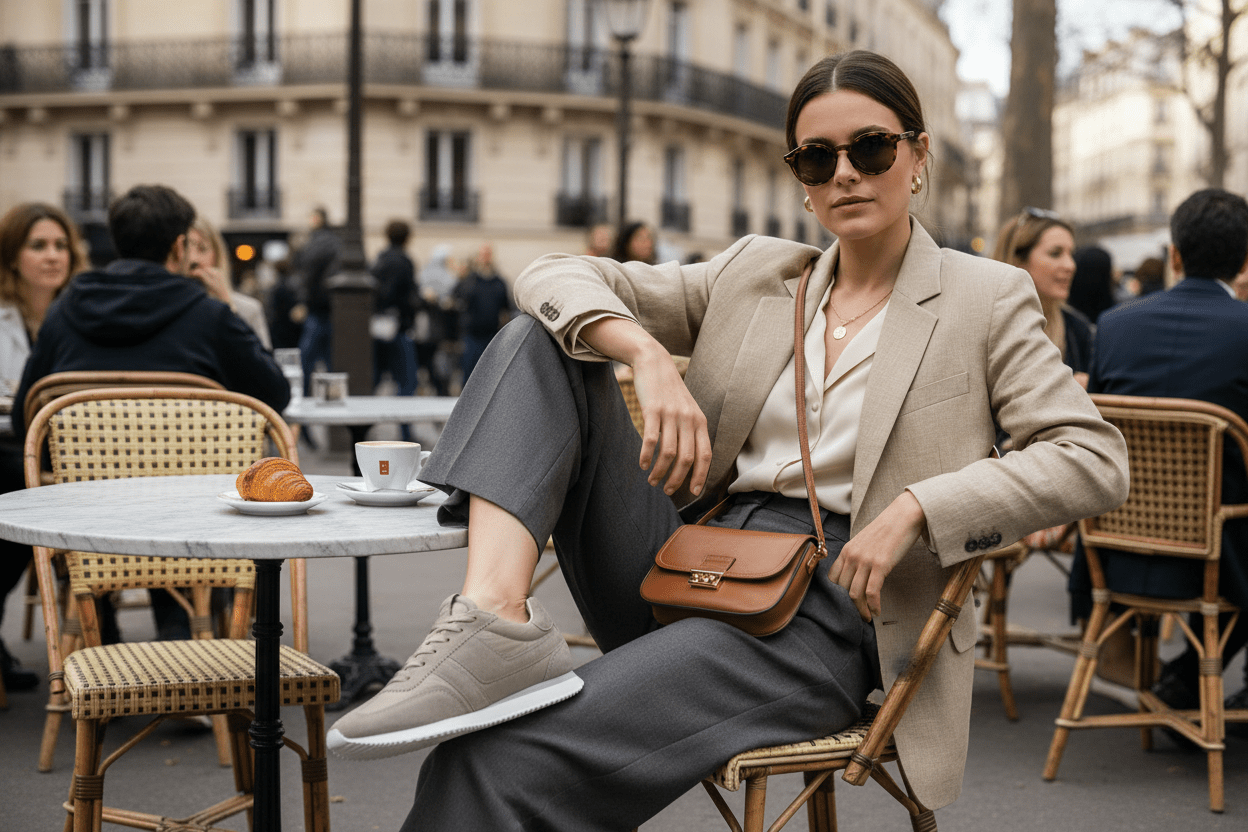 Damen Sneaker aus Velours & Nylon in Tope im Runningstyle Damen Sneaker Kennel & Schmenger