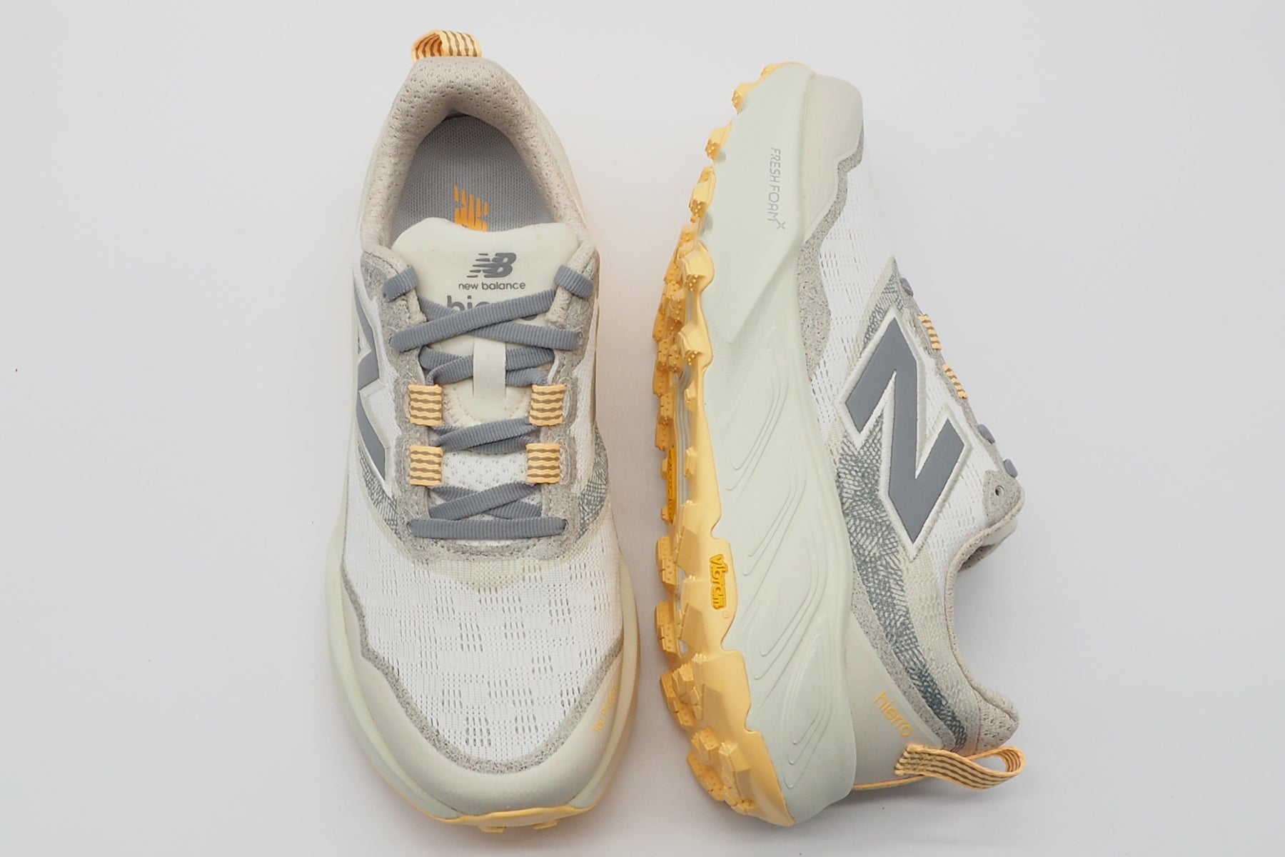 Damen Sneaker Fresh Foam X Hierro V9 "Trail Running" - Creme & Gelb Damen Sneaker New Balance