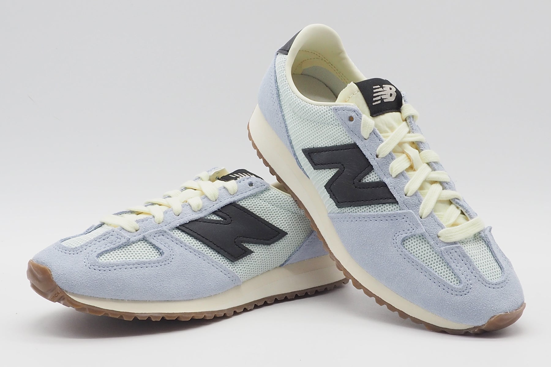 Damen Sneaker in Retrosil aus Velours & Mesh in Hellblau - U471 Damen Sneaker New Balance