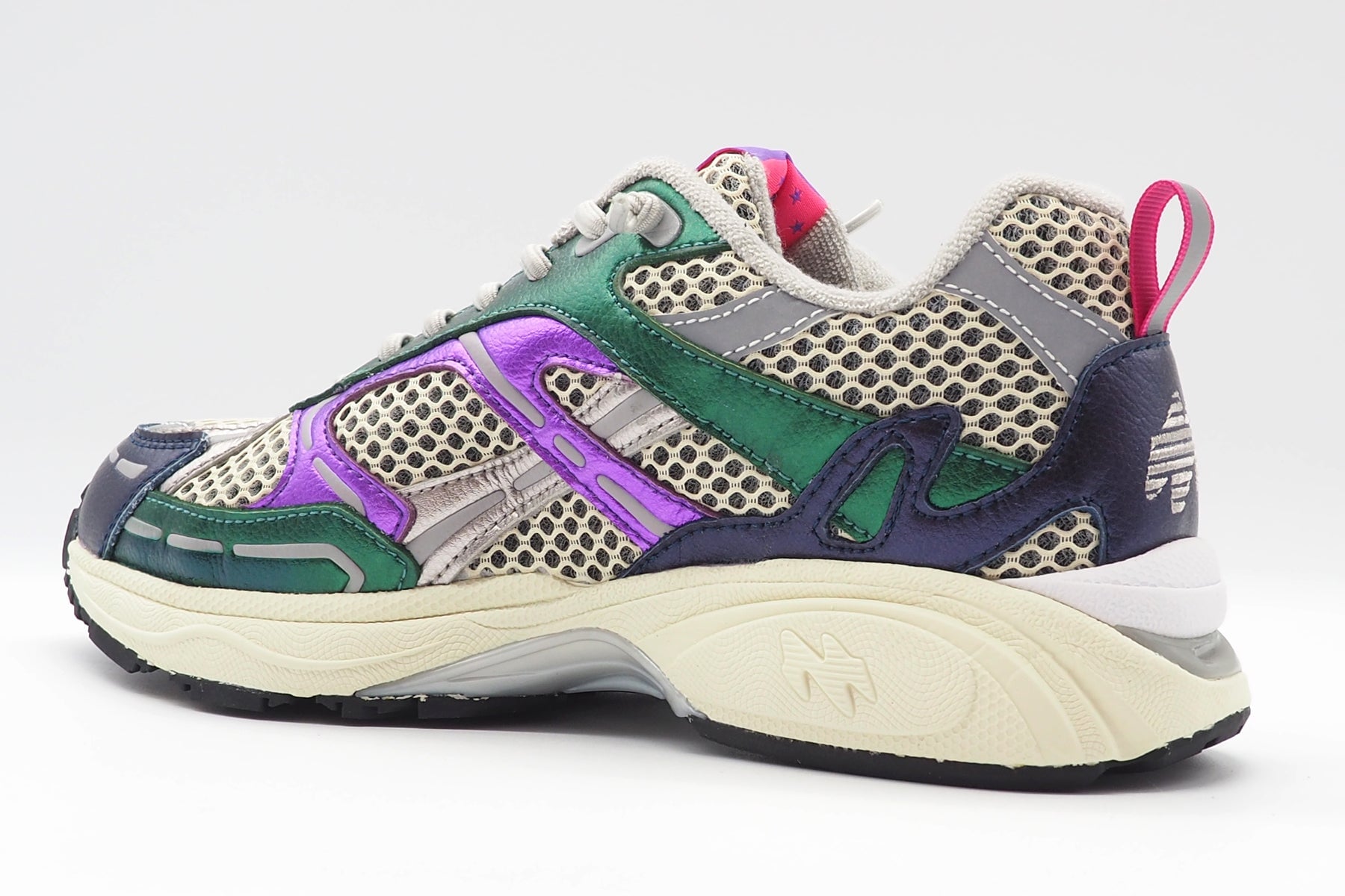 Damen Sneaker in Retrostyle aus Mesh & Metallicleder - Multicolor Damen Sneaker Maripé