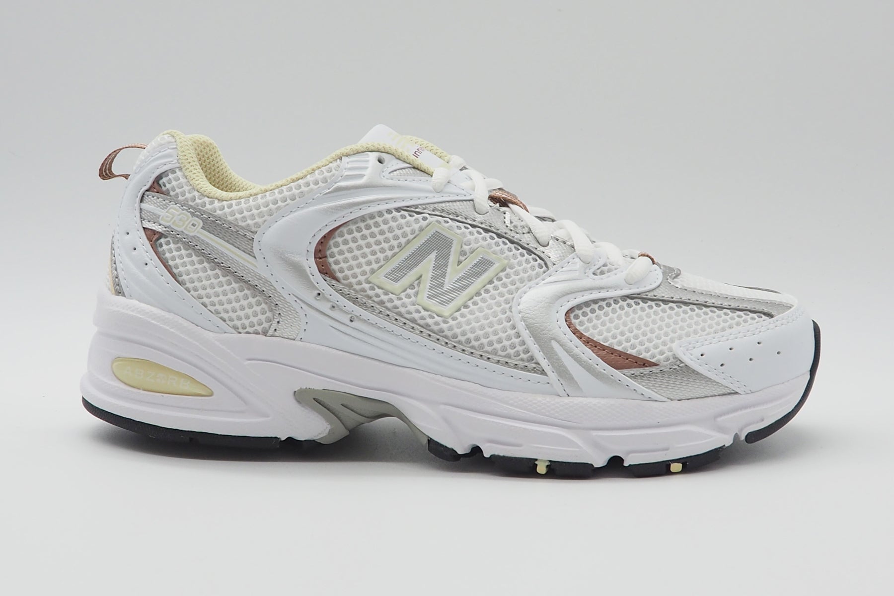 Damen Sneaker "Running Course" MR530SGA in Weiß mit Silber & Bronce Damen Sneaker New Balance