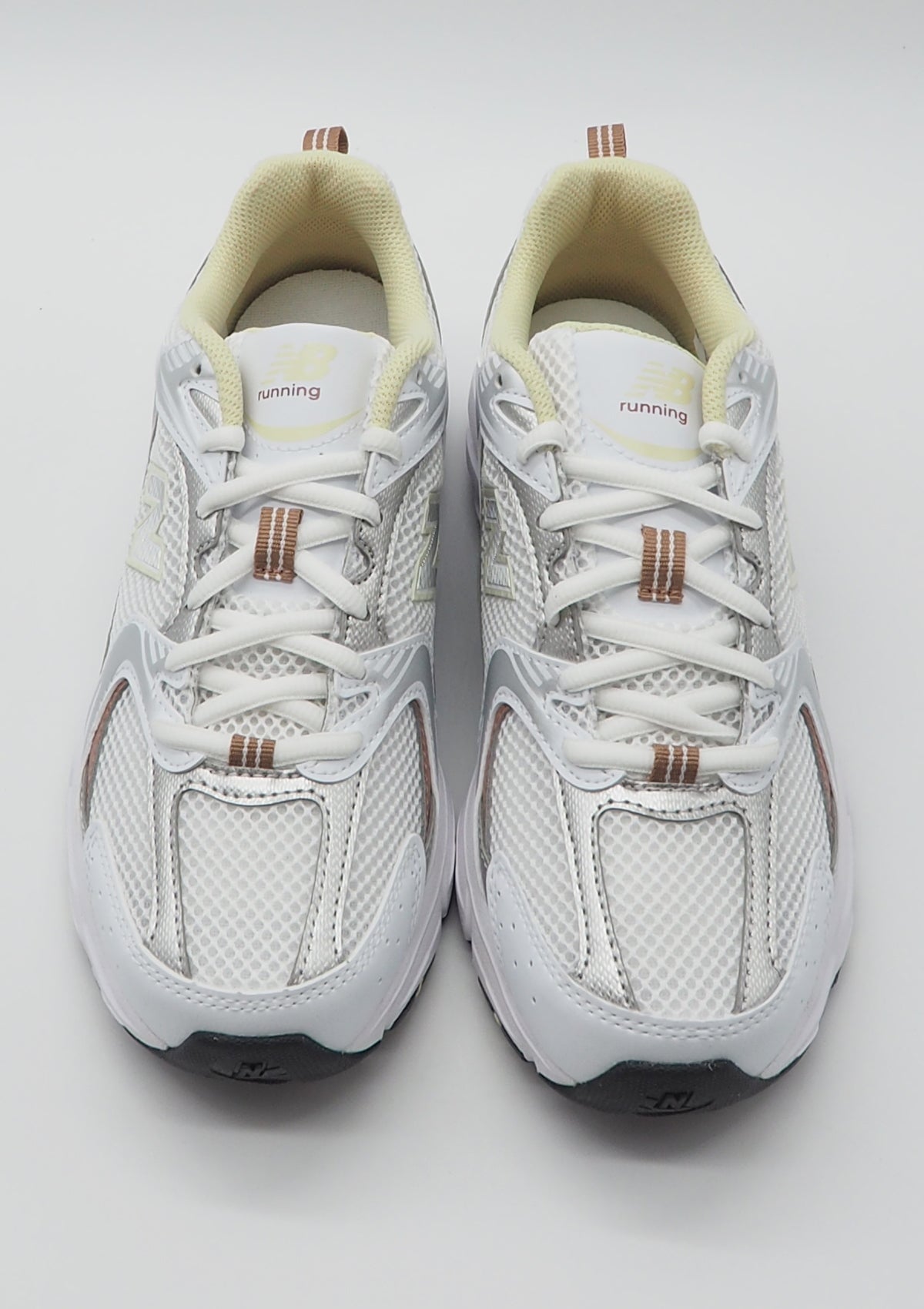 Damen Sneaker "Running Course" MR530SGA in Weiß mit Silber & Bronce Damen Sneaker New Balance