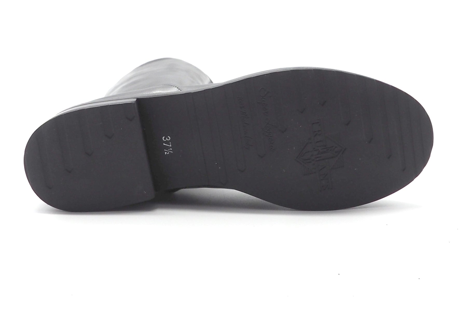 Damen Stiefel aus Leder in Schwarz mit anschmiegsamen Lederstretchschaft - 3 cm Absatz Damen Stiefel Truman´s