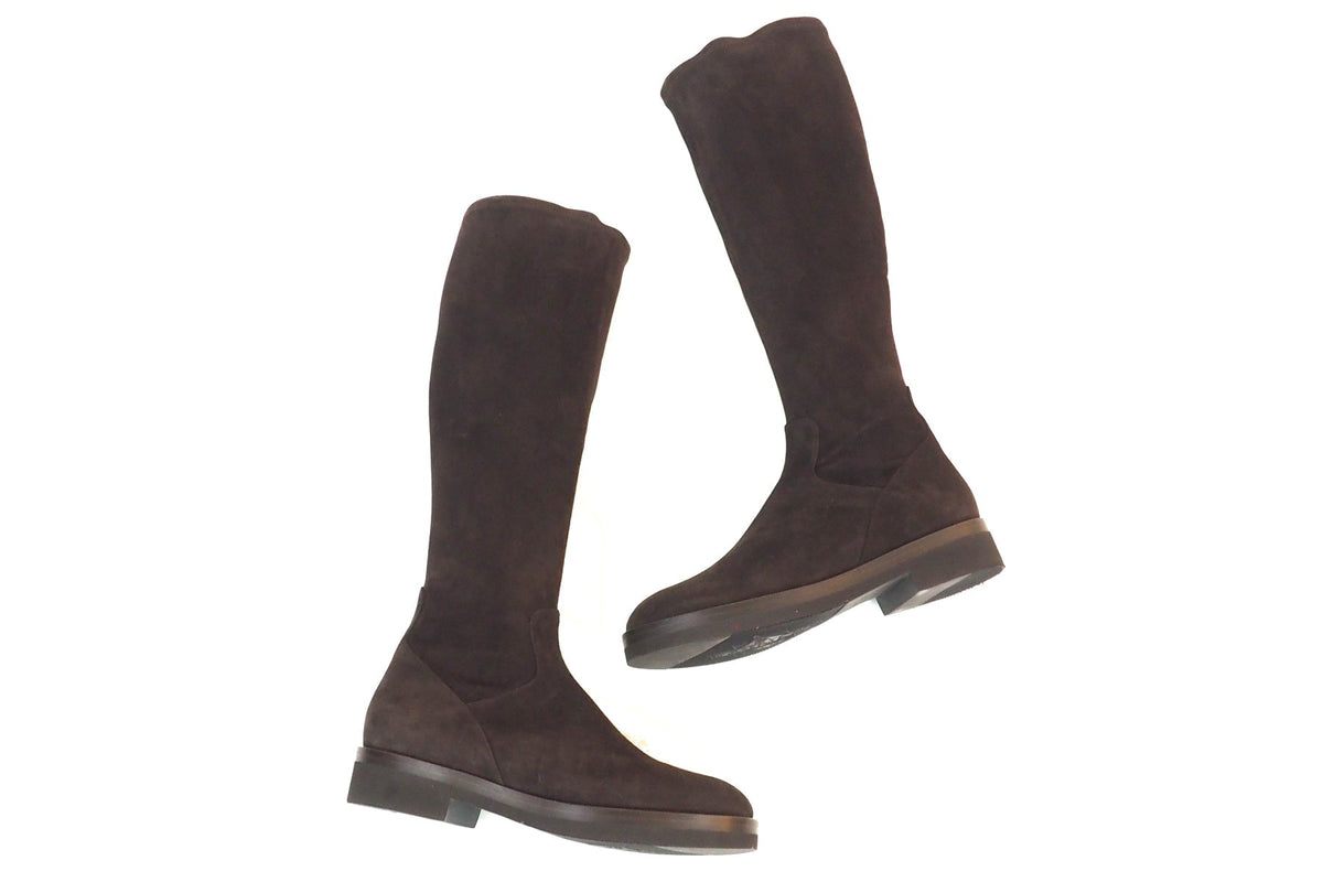 Damen Stiefel aus Leder in Schwarz mit anschmiegsamen Lederstretchschaft - 3 cm Absatz (Kopie) Damen Stiefel Truman´s