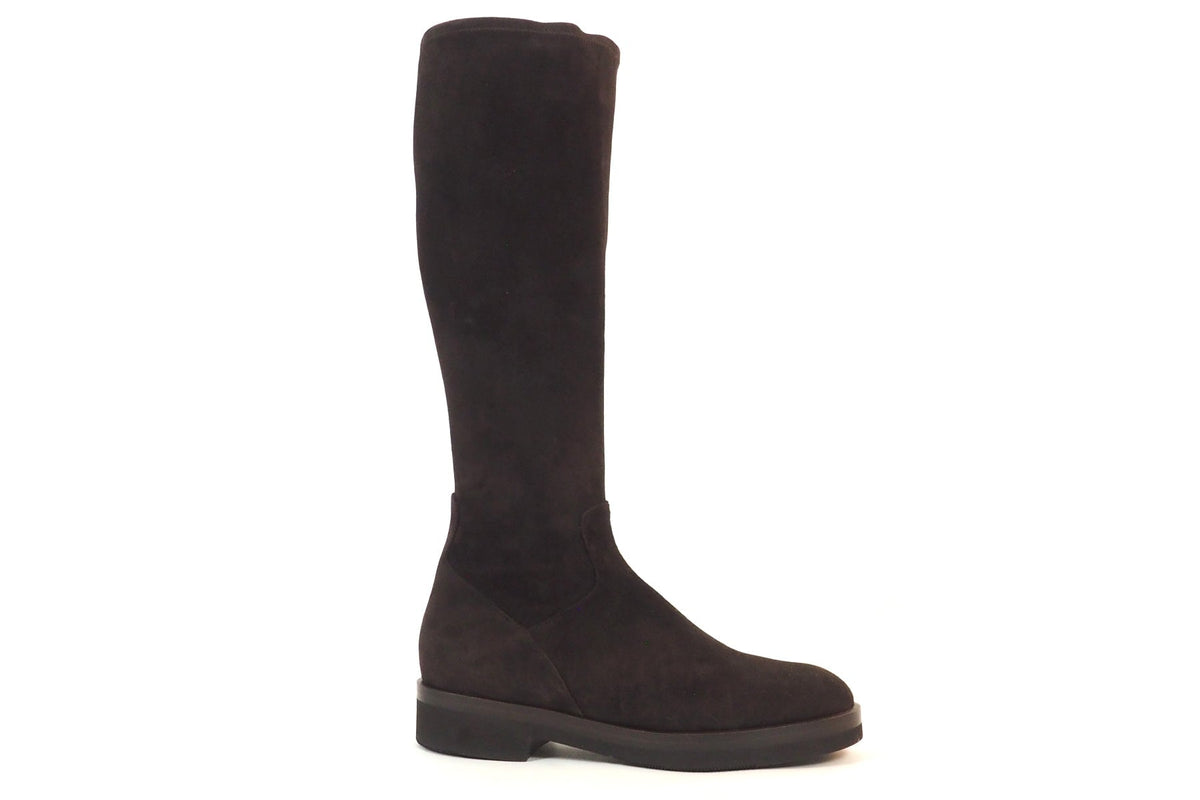 Damen Stiefel aus Leder in Schwarz mit anschmiegsamen Lederstretchschaft - 3 cm Absatz (Kopie) Damen Stiefel Truman´s