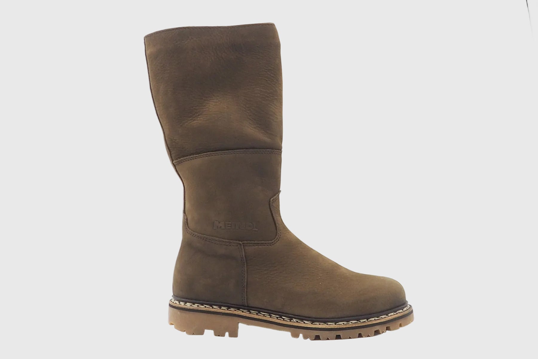 Damen Stiefel aus Nubuk mit Lammfellfütterung in Braun Damen Stiefel Meindl