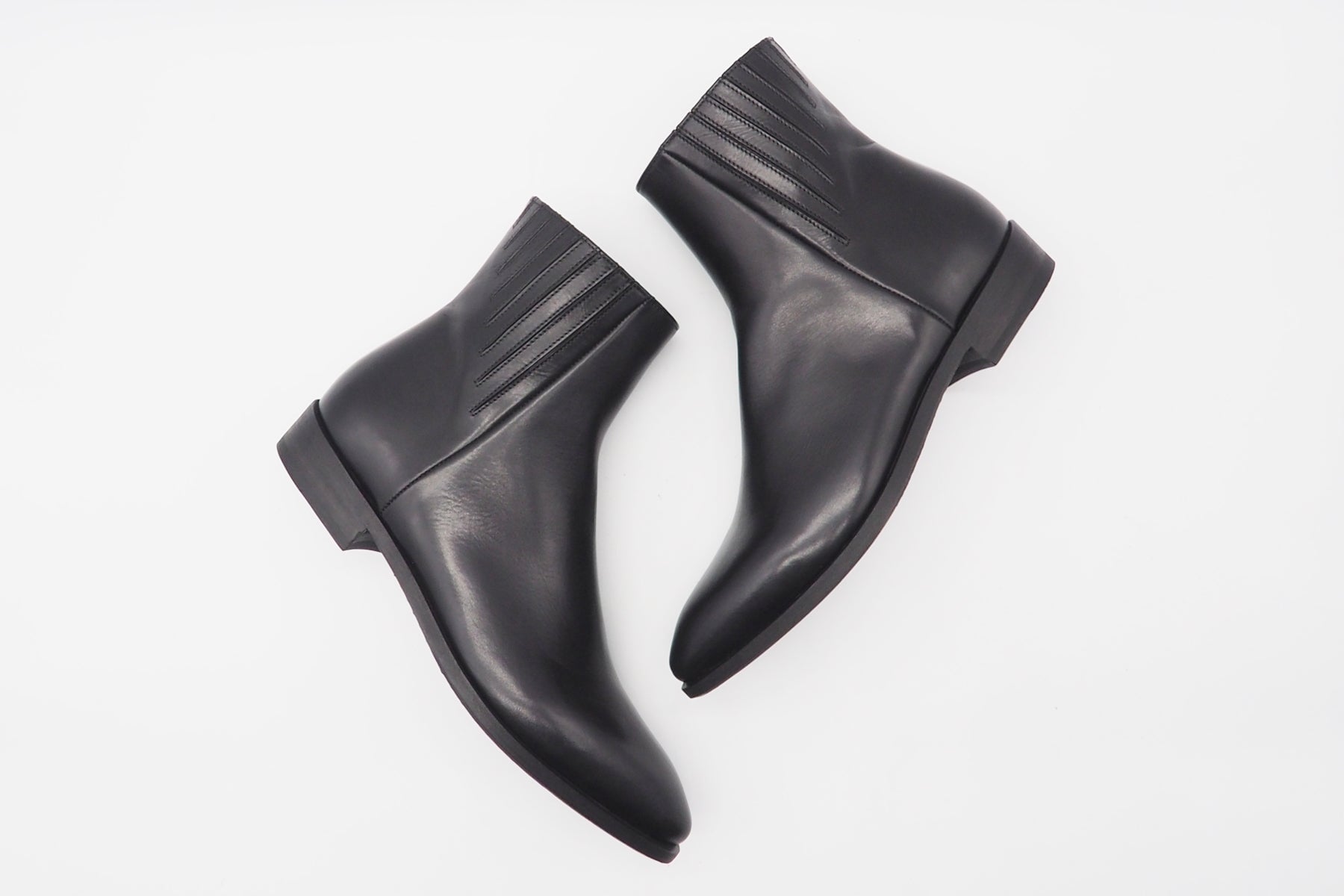 Damen Stiefelette aus Glattleder in Schwarz - Absatz 3cm Damen Stiefeletten Pantanetti