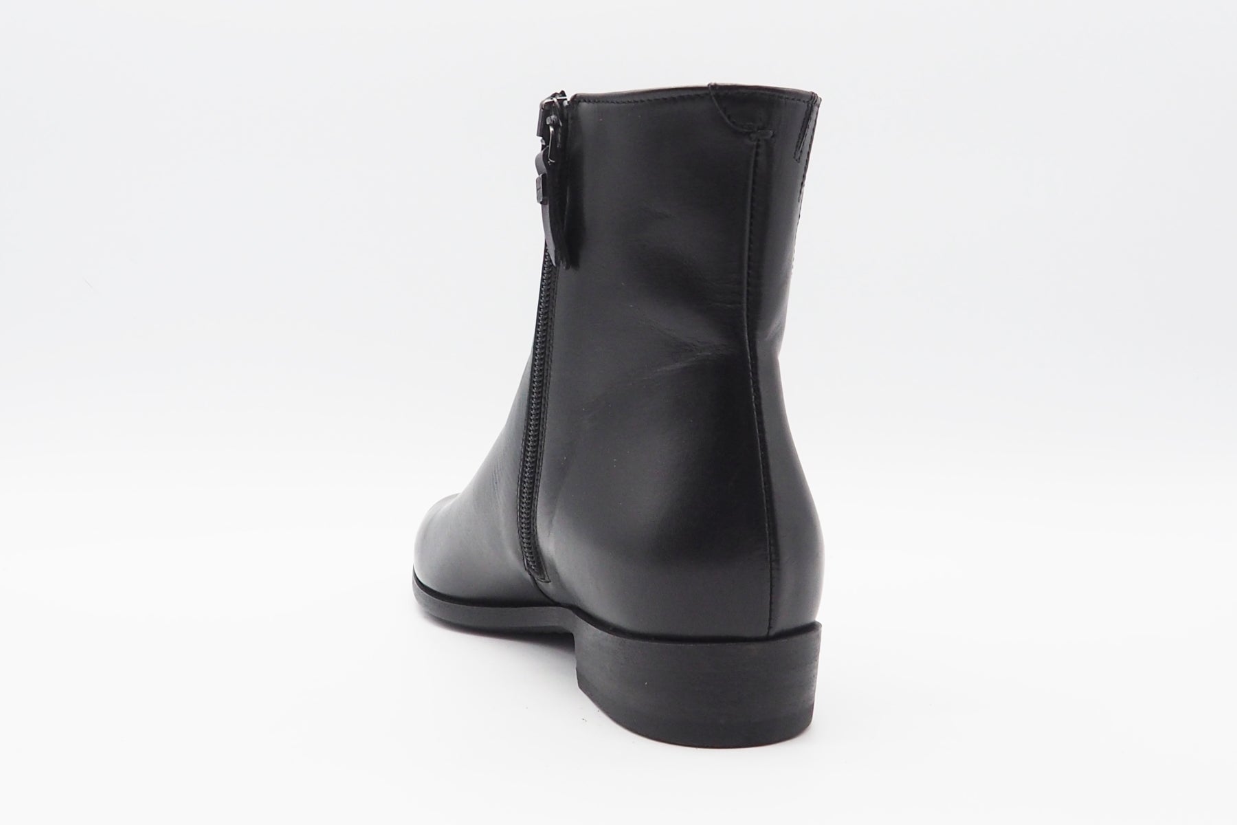 Damen Stiefelette aus Glattleder in Schwarz - Absatz 3cm Damen Stiefeletten Pantanetti