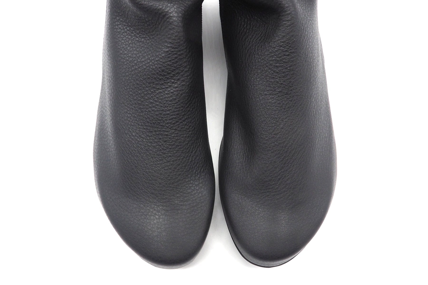 Damen Stiefelette aus Leder in Schwarz & Keilsohle in Kautschuk - Padaro Damen Stiefeletten Arche
