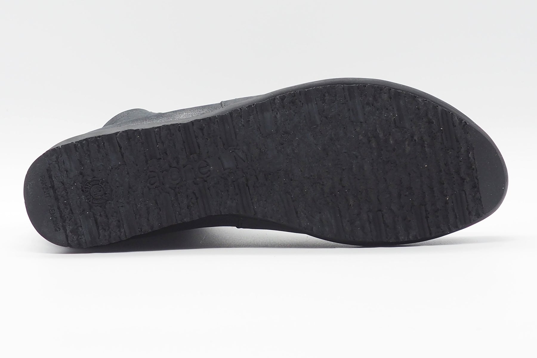 Damen Stiefelette aus Nubukleder mit Glanz in Anthrazit - Baryky Damen Stiefeletten Arche