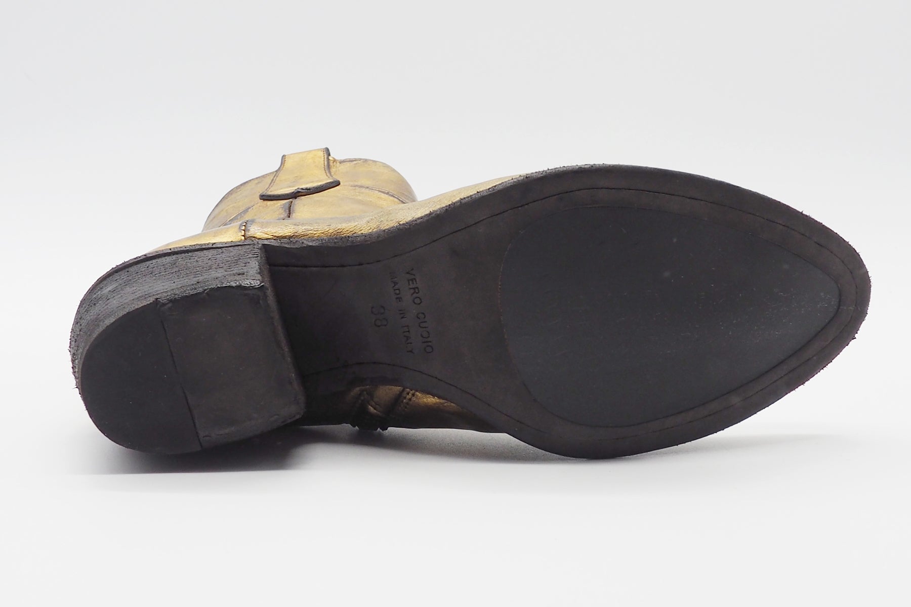 Damen Stiefeletten im Westernstil mit echtem Gold beschichtet Damen Stiefeletten Fauzian Jeunesse
