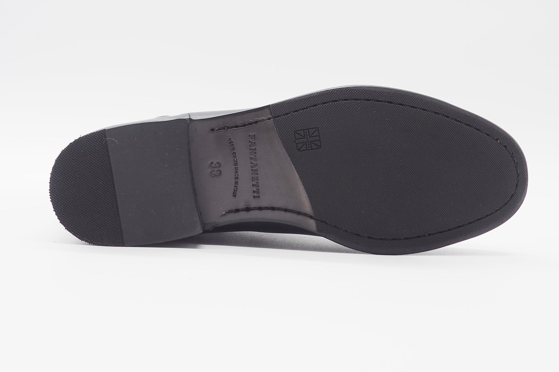 Edle Damen Chelsea Stiefelette in Leder - Dunkelblau Damen Stiefeletten Pantanetti