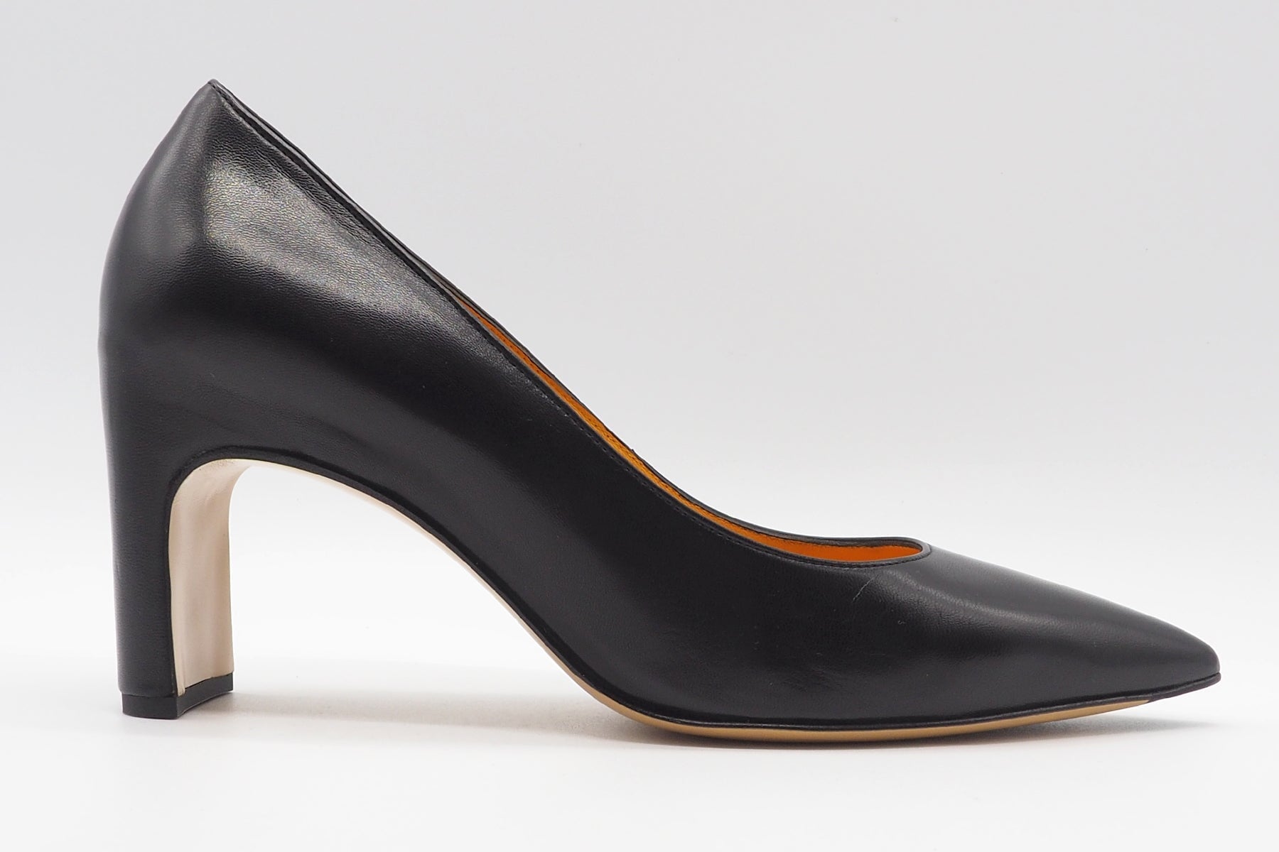 Edler Damen Pumps aus Handschuhleder in Schwarz - Absatz 8 cm Damen Pumps & Slings Mara Bini